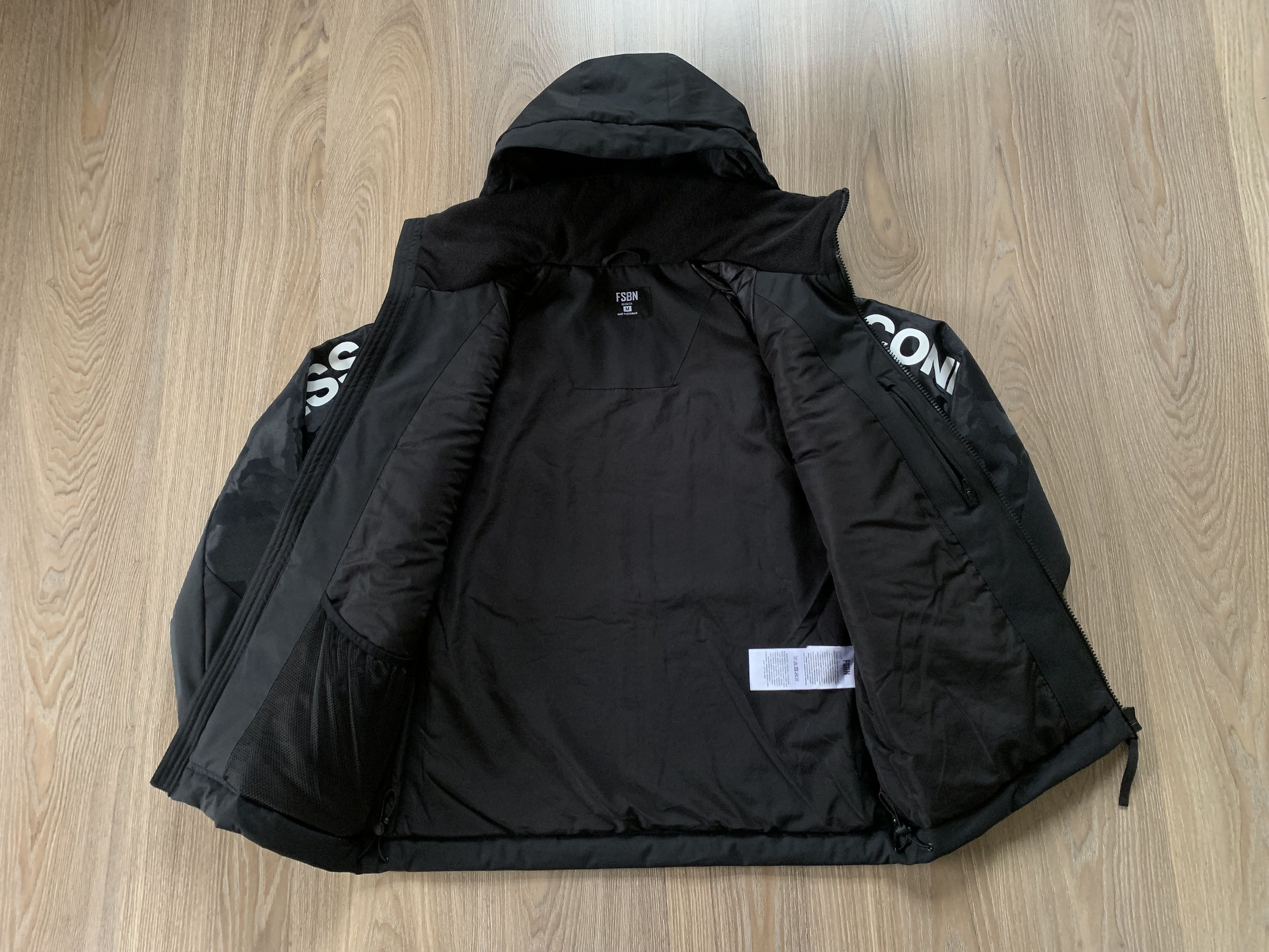Other Fisbone Black Printed Boarding Ski Jacket Size US M / EU 48-50 / 2 - 4 Thumbnail