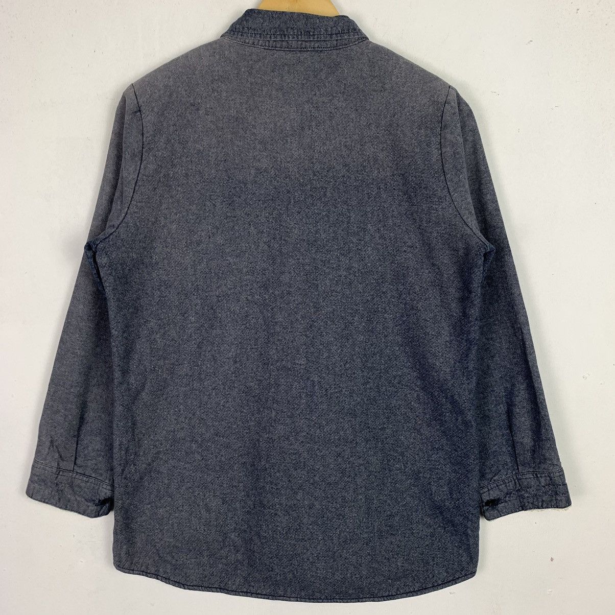 Japanese Brand × Vintage Vintage Neverge Button Up Jeans Shirt Size US L / EU 52-54 / 3 - 10 Thumbnail