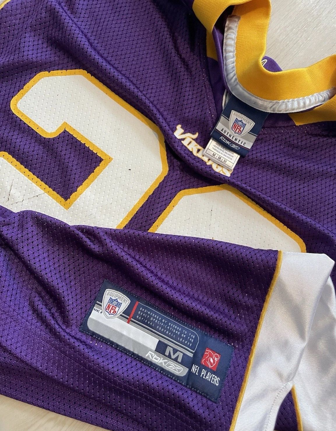 Reebok SIGNED Vintage Minnesota Vikings Moe Williams #20 Jersey M Size US M / EU 48-50 / 2 - 4 Thumbnail