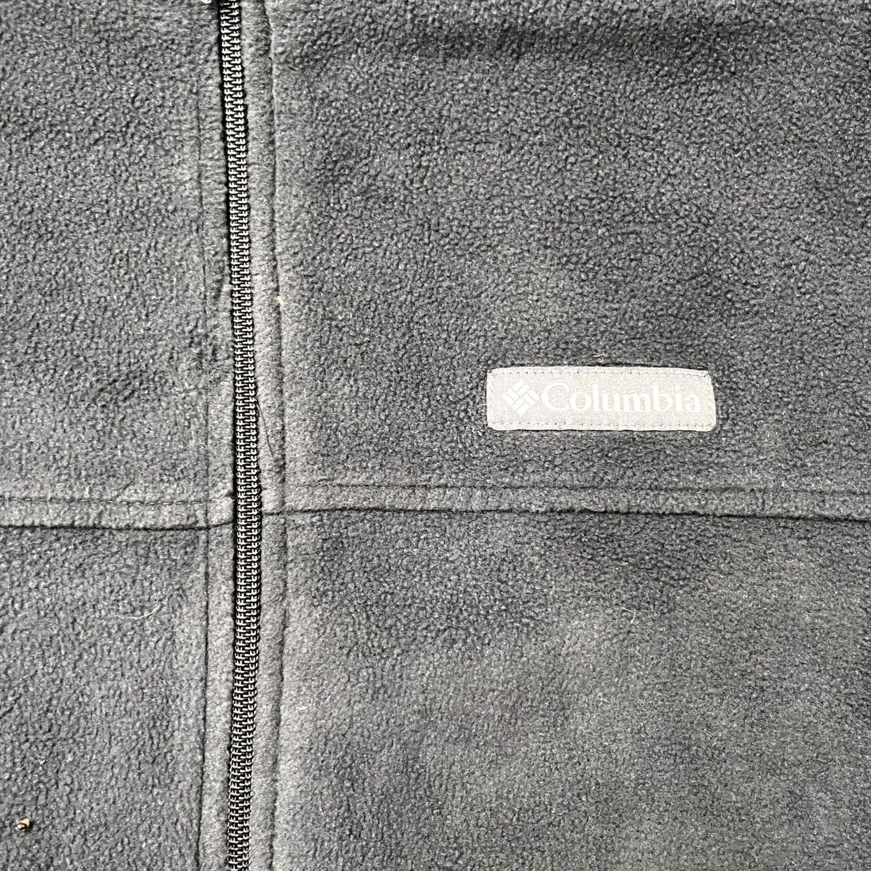 Vintage Columbia Womens Large Fleece Jacket Full Zip Pockets Outdoor Casual Gray Size L / US 10 / IT 46 - 2 Thumbnail