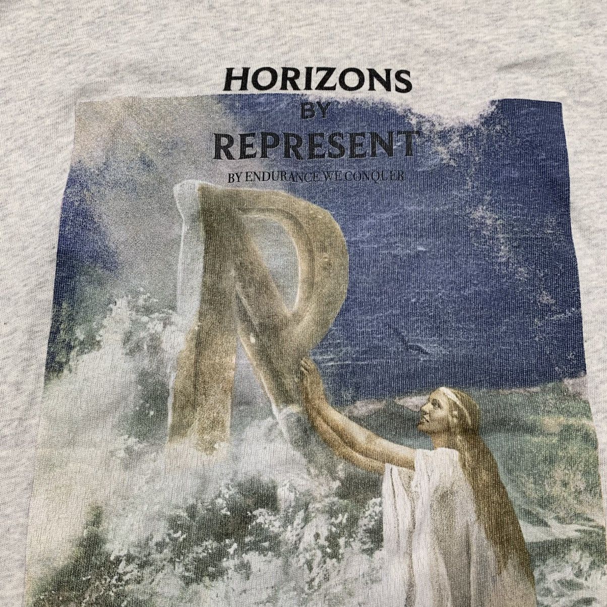 Represent Clo. Represent Small Tee Horizons Graphic Grey T-Shirt Size US S / EU 44-46 / 1 - 3 Thumbnail