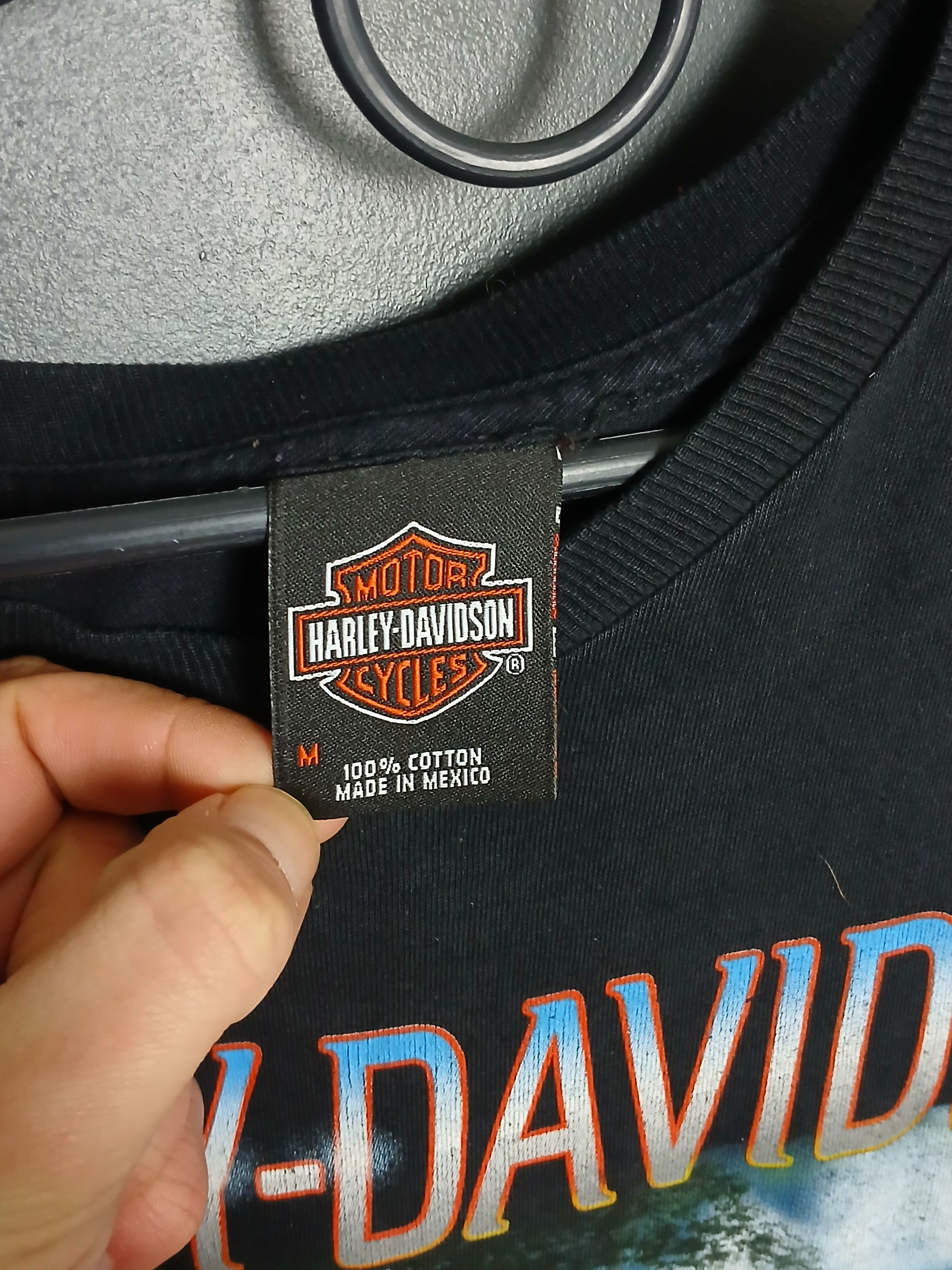 Harley Davidson × Vintage Vintage Harley Davidson Racing Moto T-Shirt Size US M / EU 48-50 / 2 - 13 Thumbnail