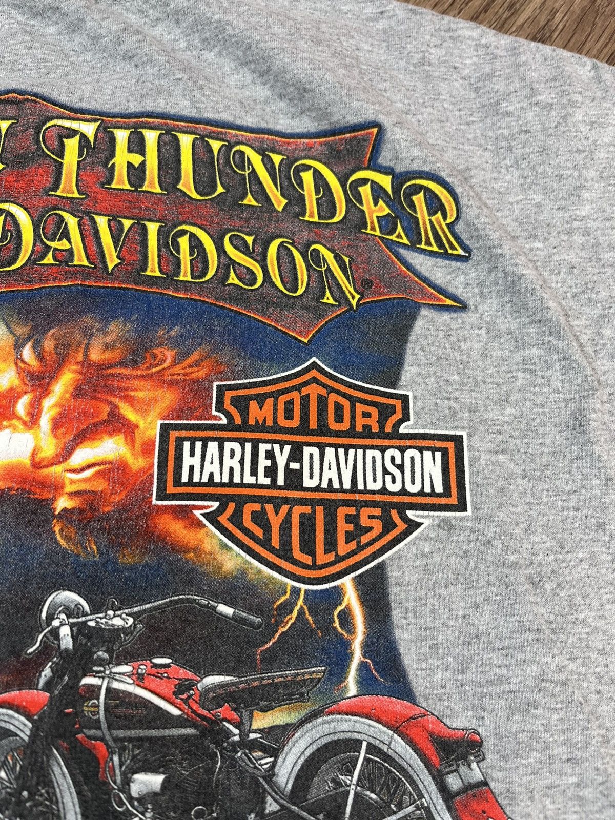 Harley Davidson × Vintage Harley Davidson Southern Trunder Southaven Mississippi Size US XXL / EU 58 / 5 - 8 Thumbnail