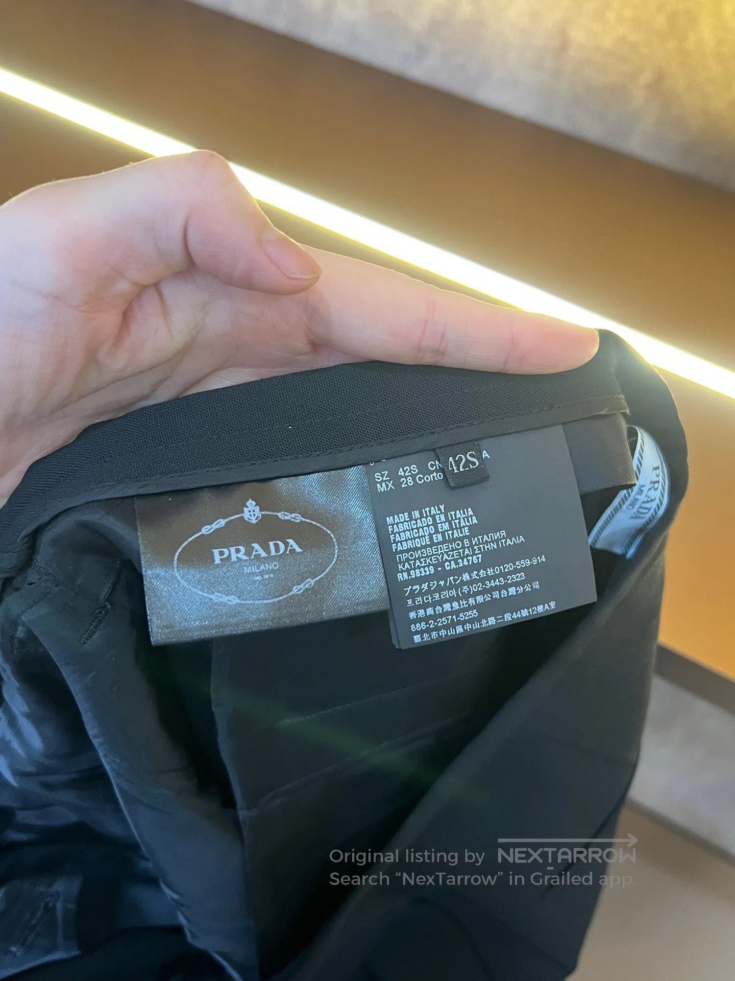 Prada Prada Trousers| Size US 42 / EU 58 - 4 Thumbnail