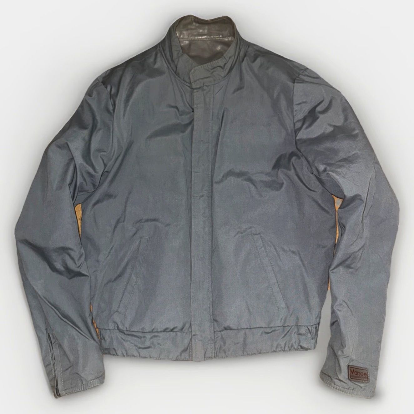 Vintage Marsee Reversible Leather Biker Jacket Gray Men’s Size 42 Medium 20x24 Jackets/Motorcycle Vintage Style Size US M / EU 48-50 / 2 - 4 Thumbnail