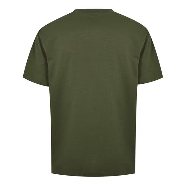 o1g2r1mq0324 Logo T-Shirt in Khaki & White