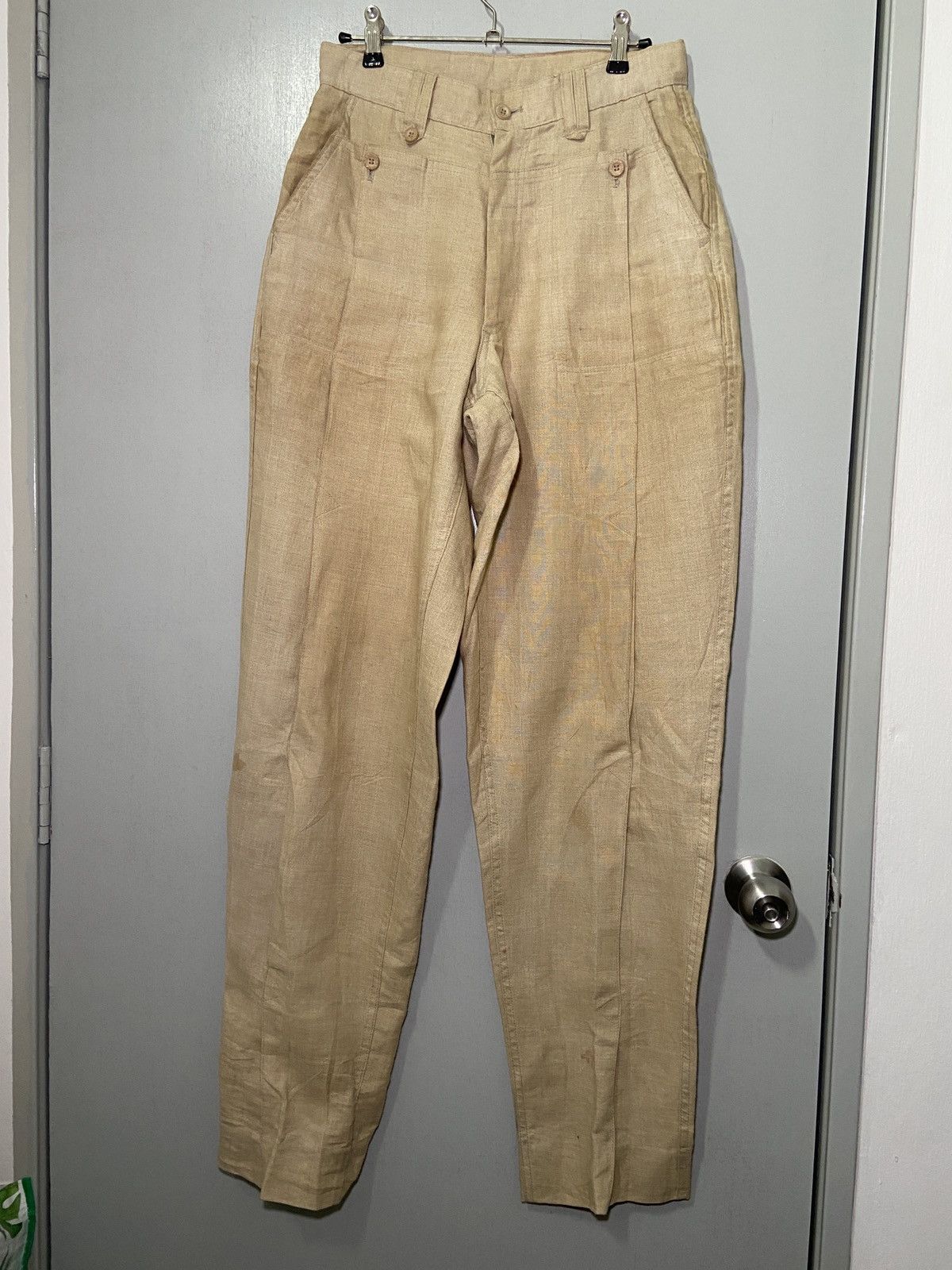 Vintage arrston volaju by KOSHIN SATOH 100 linen Pants