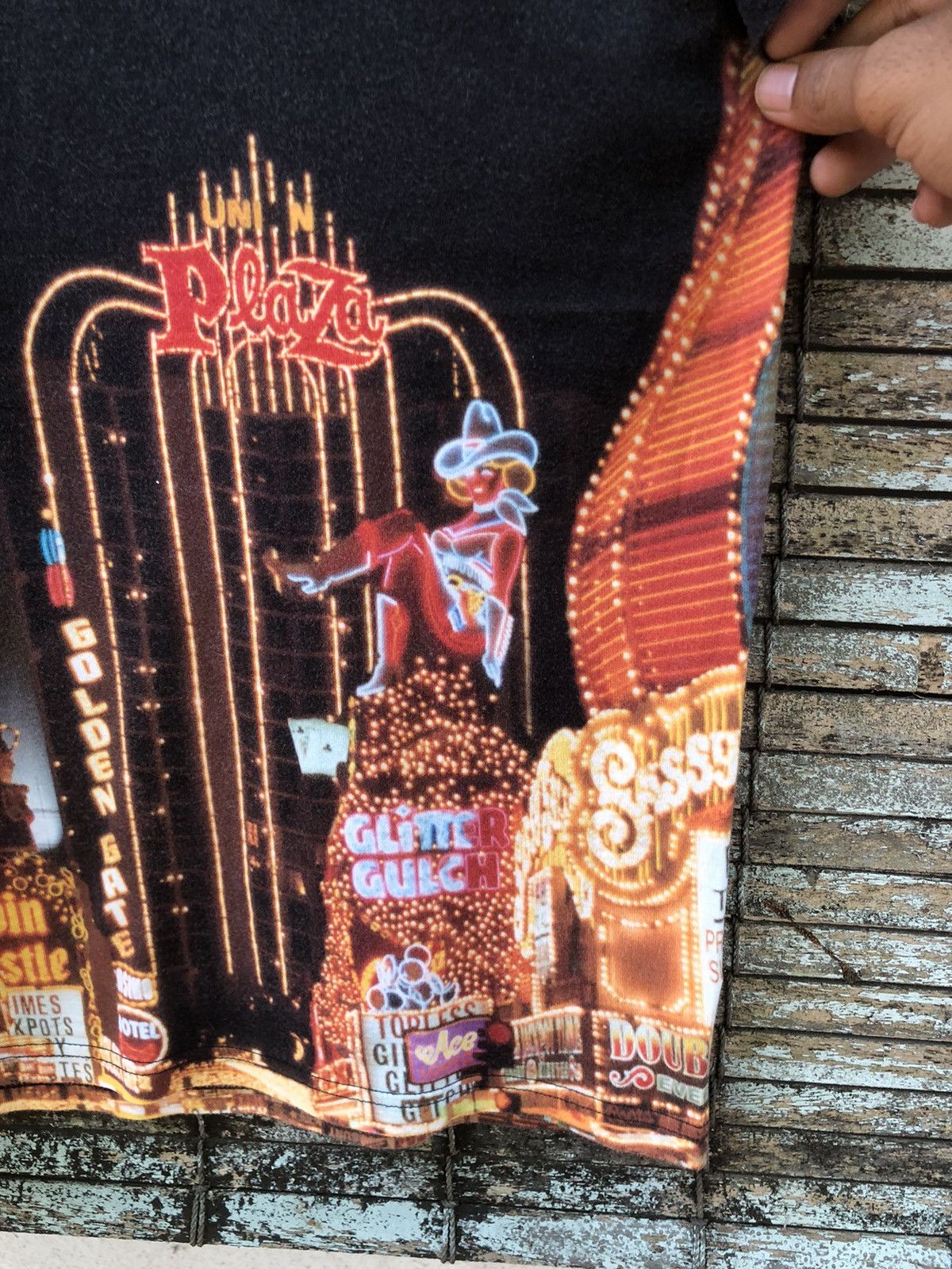 Japanese Brand × Vintage Vintage Y2K OVP Casino X-Girl Tshirt Size US M / EU 48-50 / 2 - 6 Thumbnail