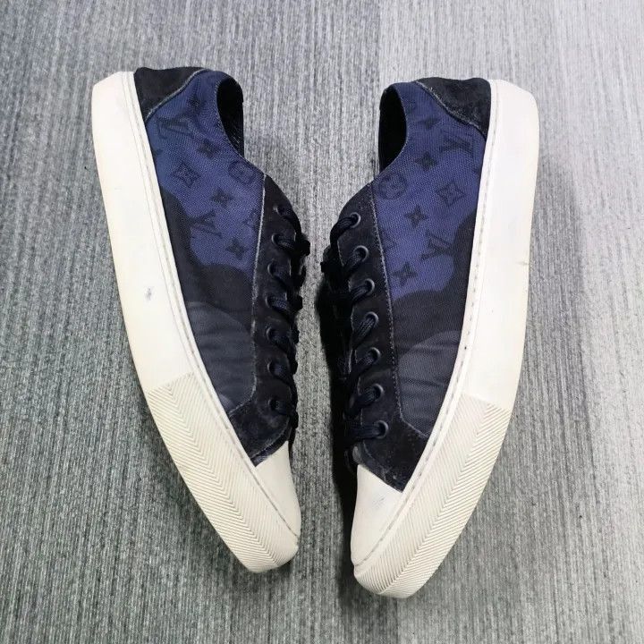 Louis Vuitton Louis Vuitton Casual Blue Sneakers -2508 Size US 9 / EU 42 - 7 Thumbnail