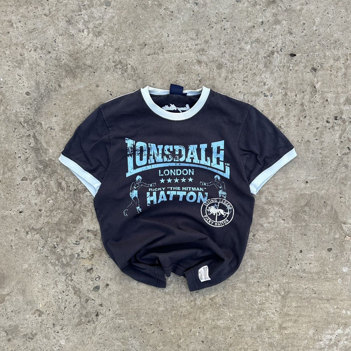 Lonsdale VTG Adult Lonsdale London Ricky The Hitman Hatton Tee Size US S / EU 44-46 / 1 - 1 Thumbnail