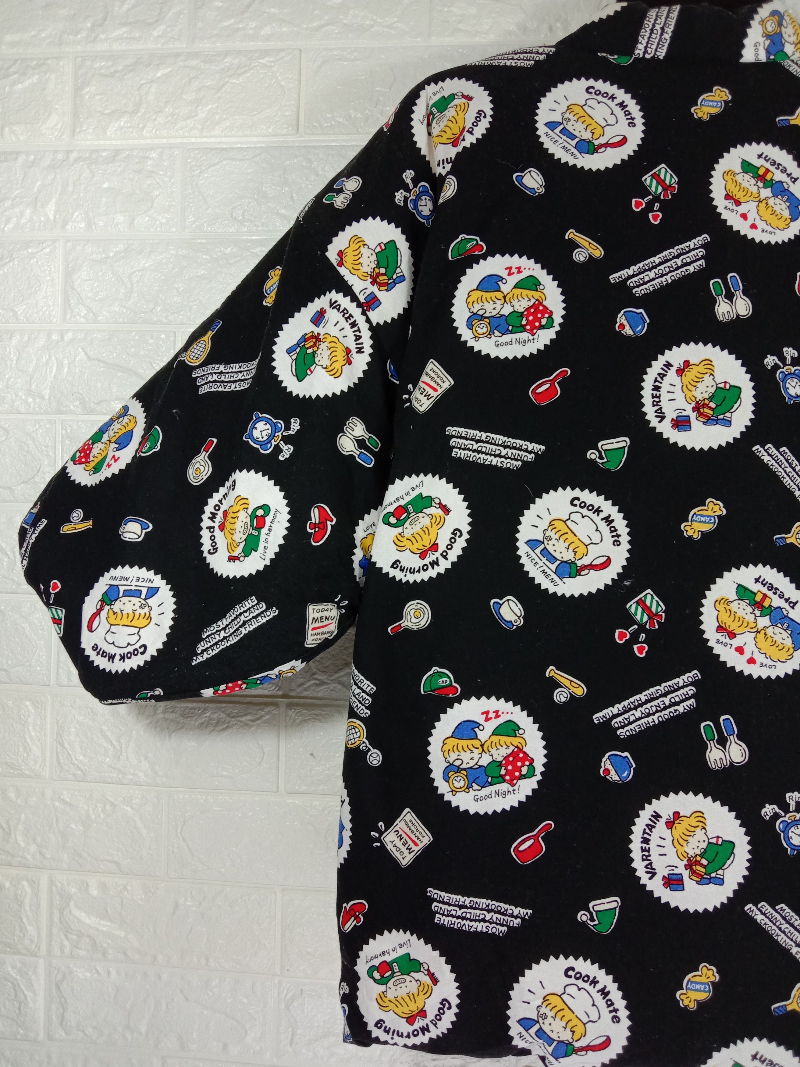 Japanese Brand Vintage Japanese Kimono Over Printed Puffer Cardigan Size US XL / EU 56 / 4 - 7 Thumbnail
