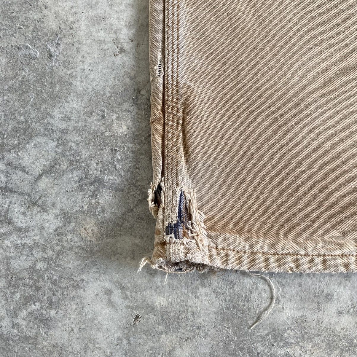 Carhartt Vintage Carhartt Blanket Lined Faded Tan Carpenter Pants Size US 34 / EU 50 - 9 Thumbnail