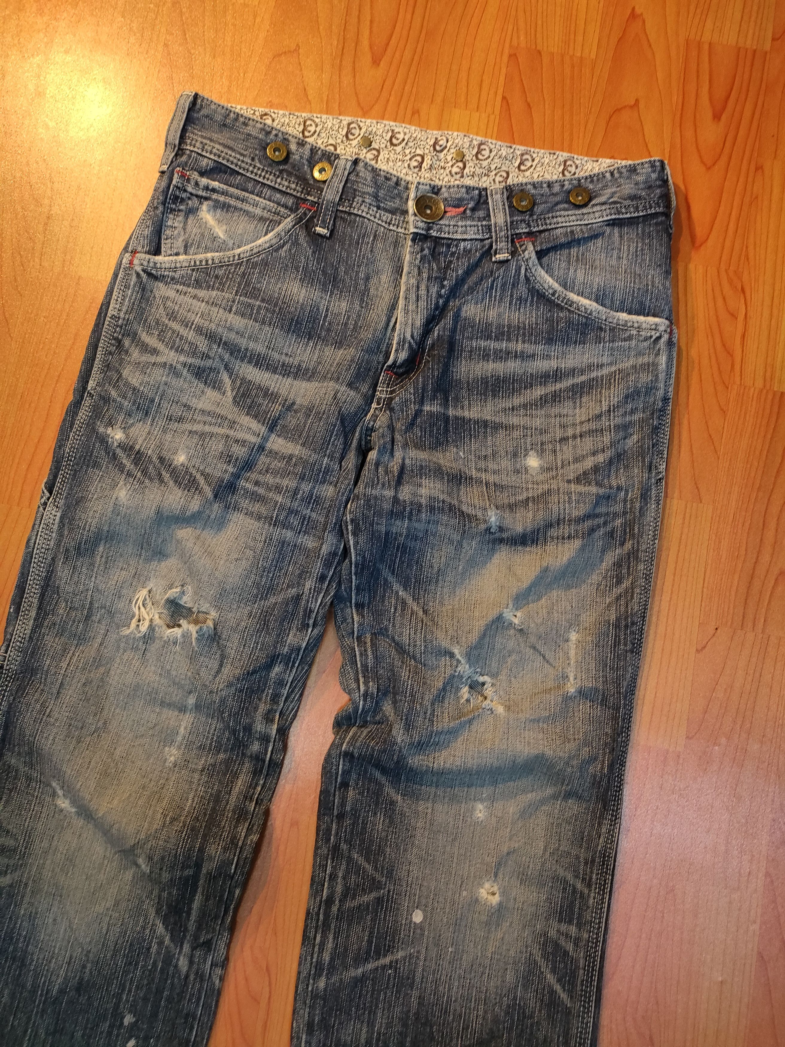 Edwin × If Six Was Nine Flare 🔥🔥Edwin Blue Trip Jeans Size US 32 / EU 48 - 7 Thumbnail
