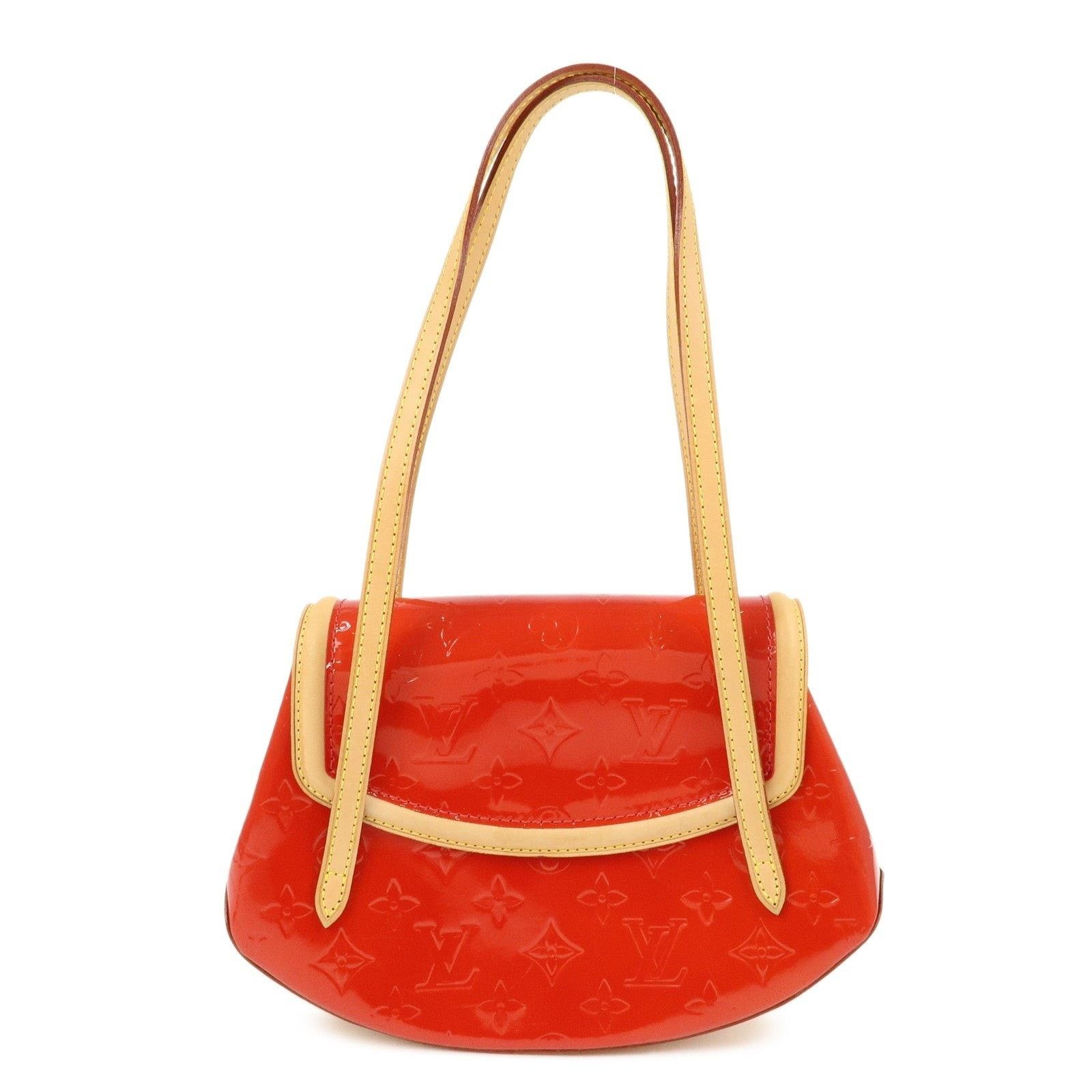 Louis Vuitton Louis Vuitton Monogram Vernis Biscayne Bay PM Red Size ONE SIZE - 1 Thumbnail