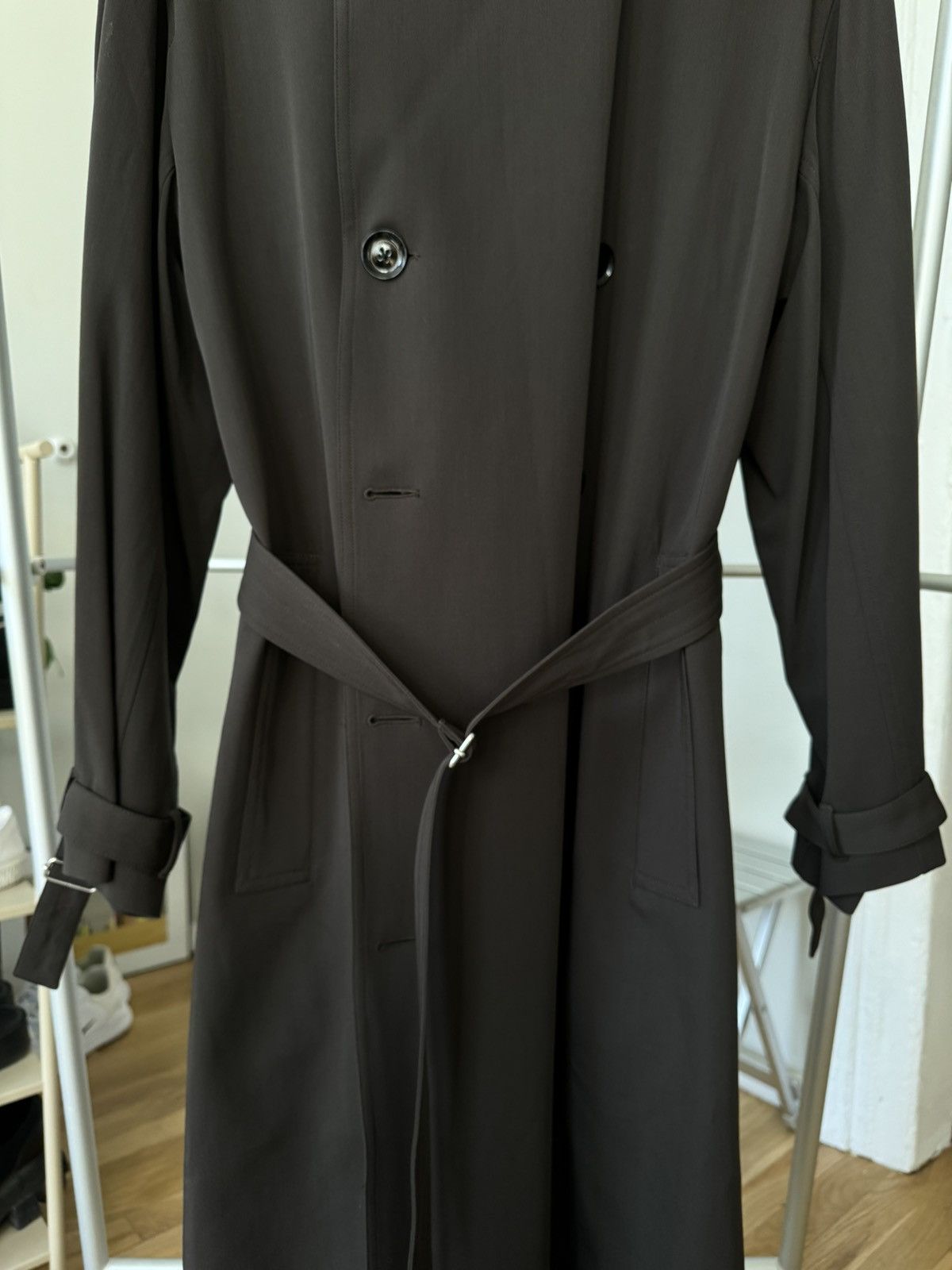 Lemaire Lemaire Soft Espresso Brown Coat Size US S / EU 44-46 / 1 - 11 Thumbnail