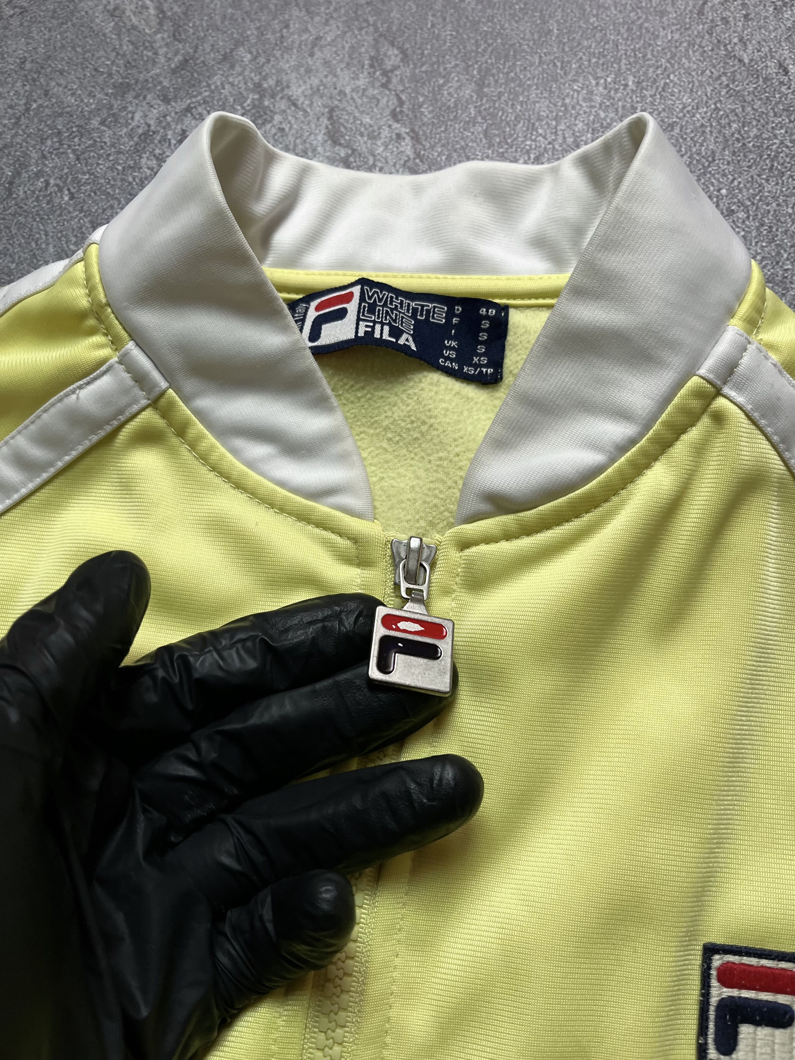 Fila Vintage Zip Hoodie Fila Big Logo Striped Casual Mens S Size US S / EU 44-46 / 1 - 5 Thumbnail