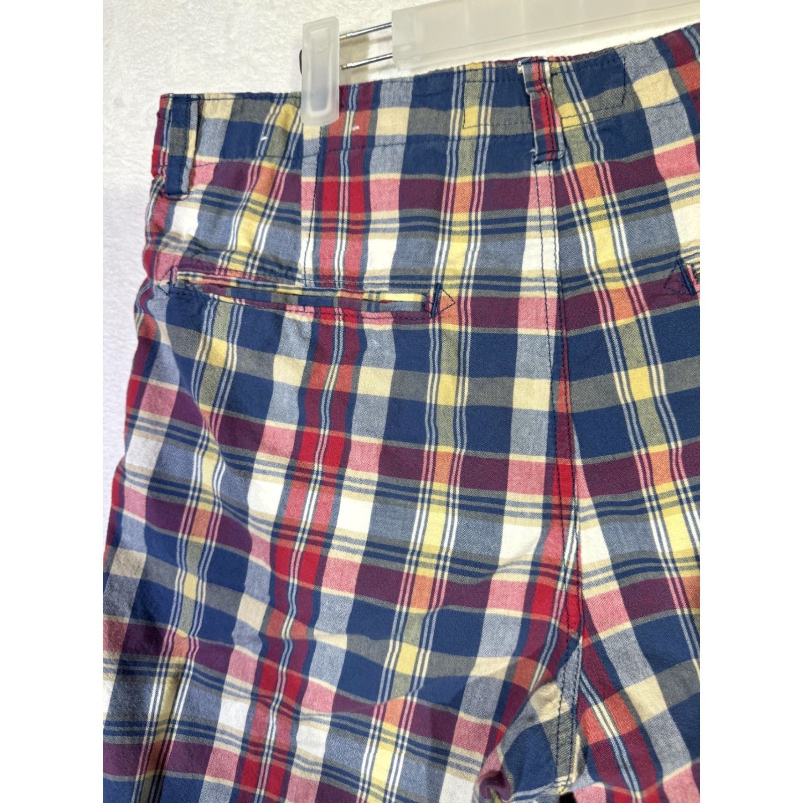 American Eagle Outfitters American Eagle Shorts Mens 33 Plaid Classic Preppy Casual Cotton Size US 33 - 7 Thumbnail
