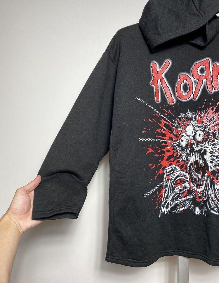 Band Tees Rare Vintage 2000s Korn Oversized Band Hoodie Y2k Size US M / EU 48-50 / 2 - 6 Thumbnail