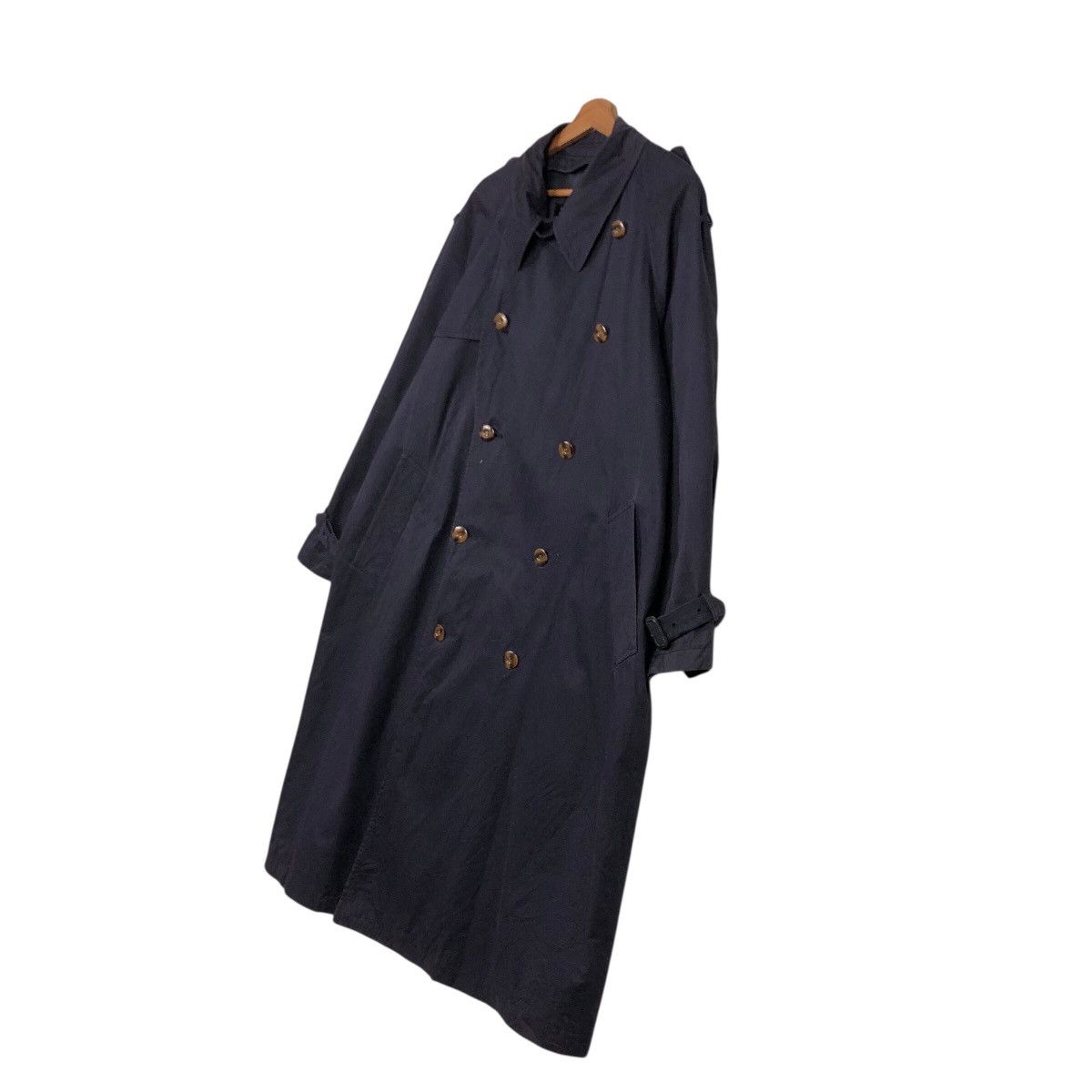 Japanese Brand 📌Rich Blue Vtg Long Jacket Comme Ca Ism Mode Issey Miyake Size US M / EU 48-50 / 2 - 2 Thumbnail