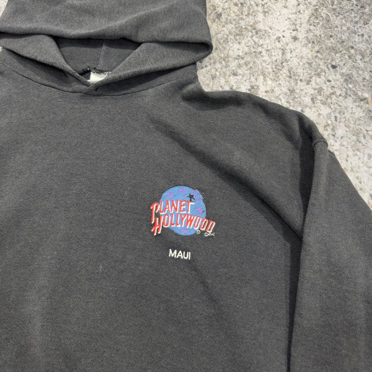 Vintage 90s Thrashed Faded Distressed Planet Hollywood ERD Grunge Size US XL / EU 56 / 4 - 3 Thumbnail