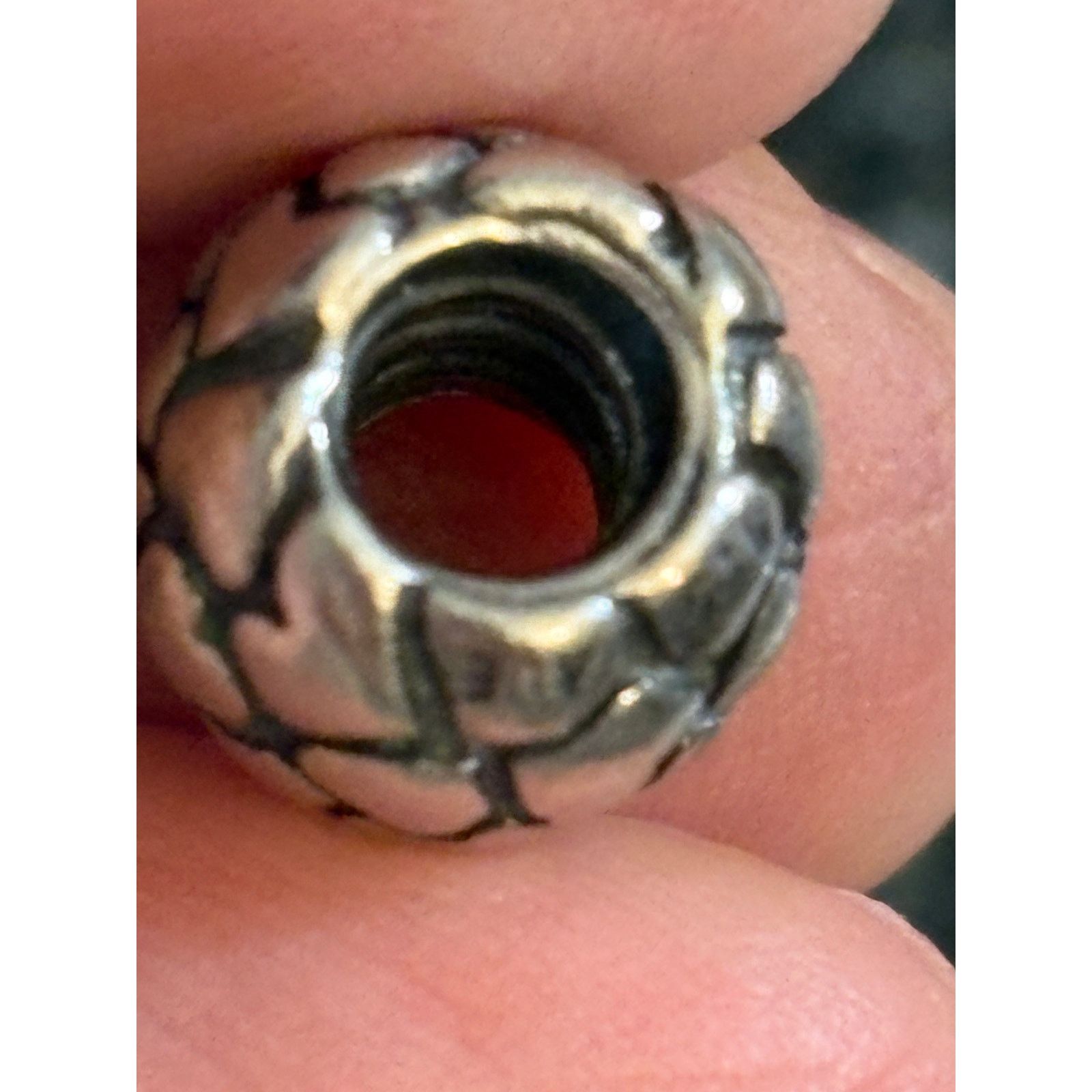 pandora Pandora ALE 925 Sterling Silver Charm with hearts Size ONE SIZE - 2 Thumbnail
