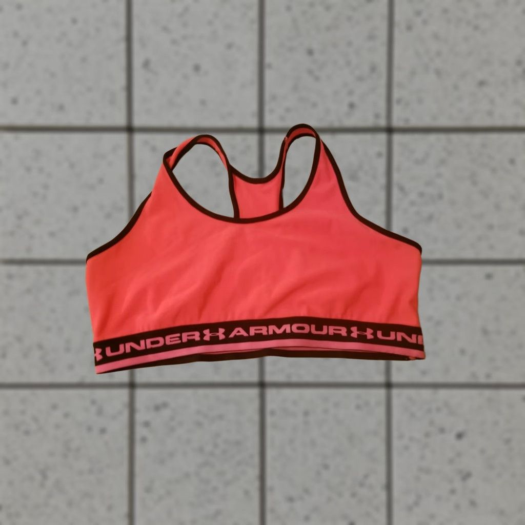 Under Armour Under Armour Tank Shirt Women Orange Athletic Gym Workout Pits 17in M Medium Size M / US 6-8 / IT 42-44 - 1 Thumbnail