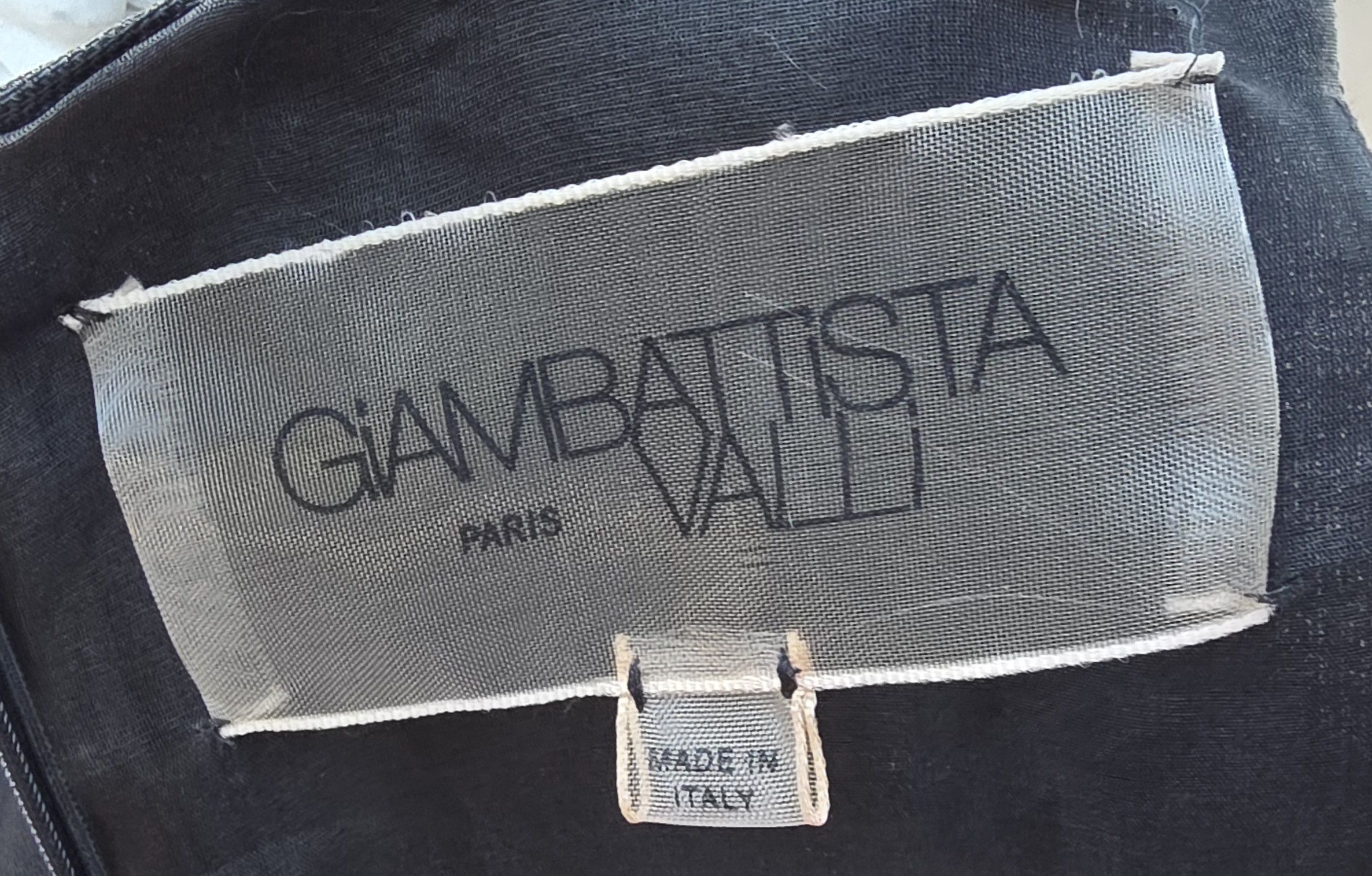 Giambattista Valli Giambattista Valli Black Silk Shift Dress IT 42/US Small NWT Size M / US 6-8 / IT 42-44 - 6 Thumbnail