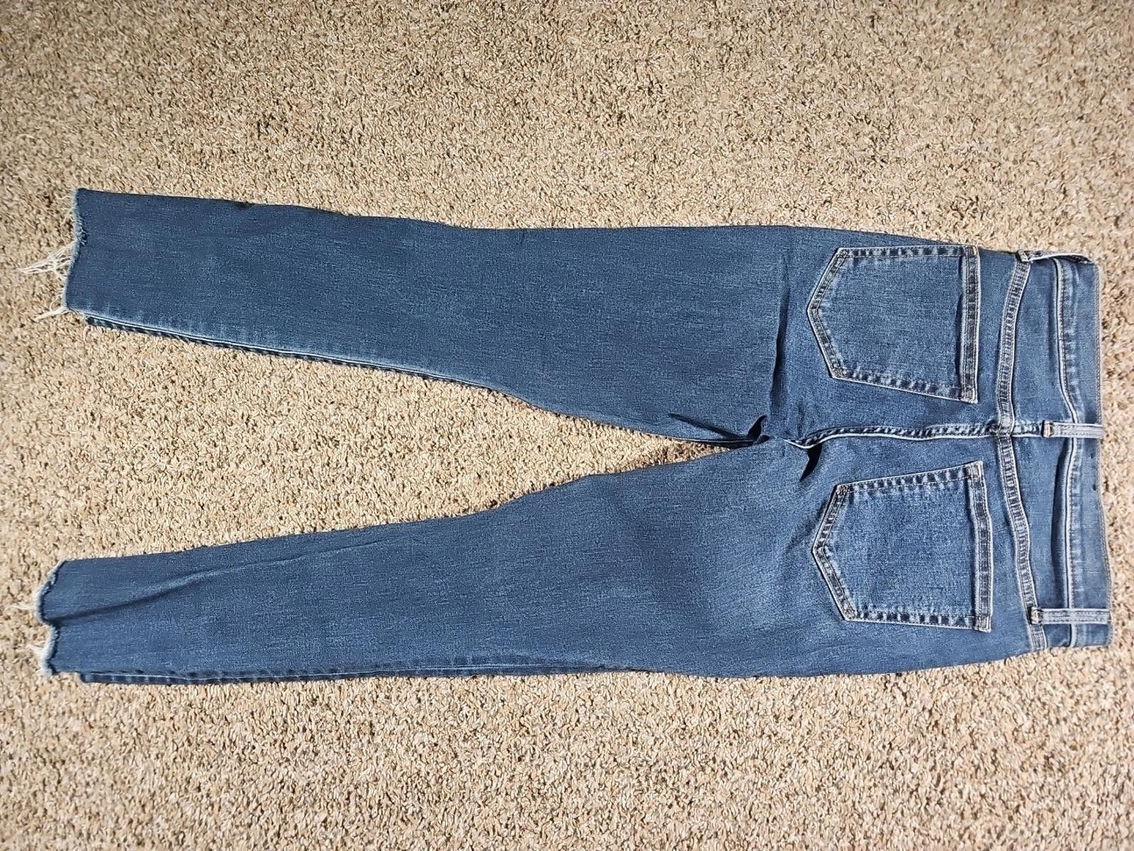 Gap GAP The Skinny High Rise Jeans 25/0R Size 25" / US 0 / IT 36 - 6 Thumbnail
