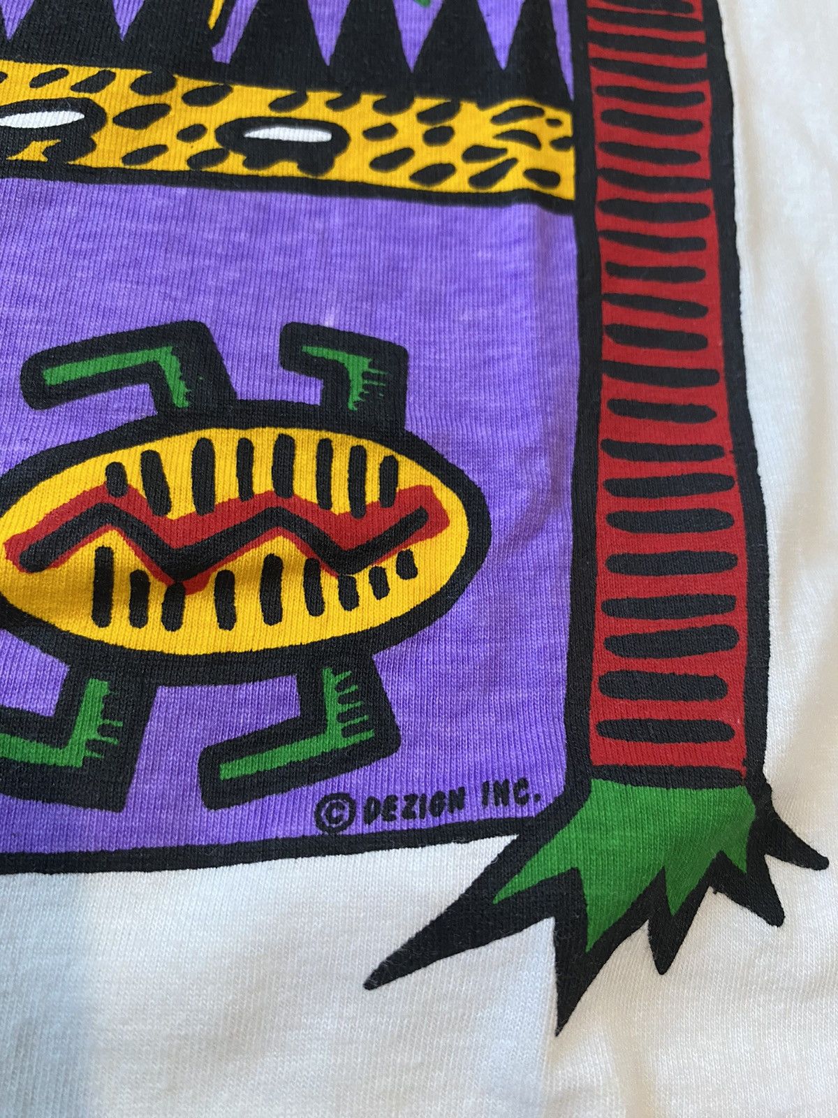 Other Art tee vintage Size US L / EU 52-54 / 3 - 3 Thumbnail