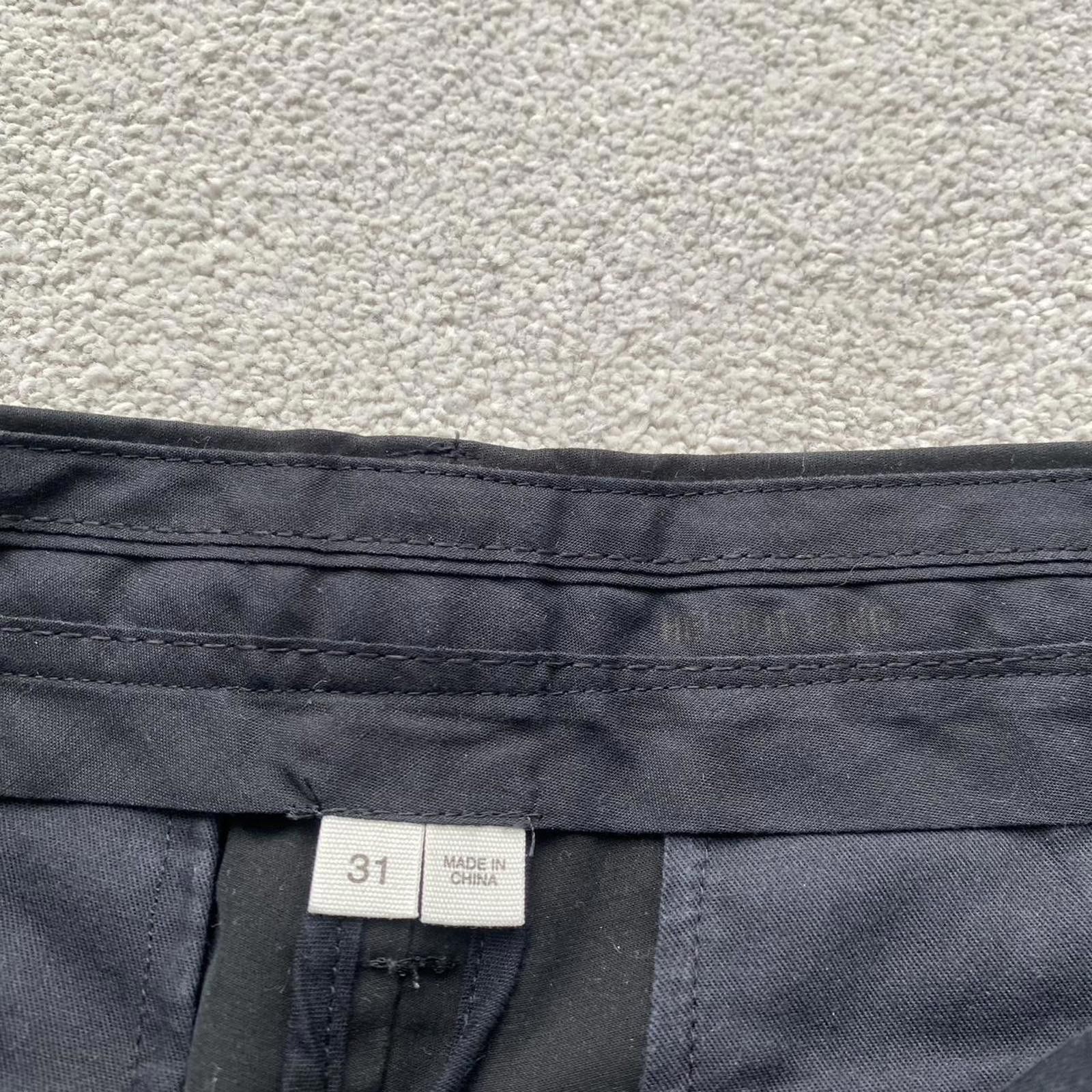 Helmut Lang Helmut Lang Black Chino Trousers Size US 31 - 5 Thumbnail