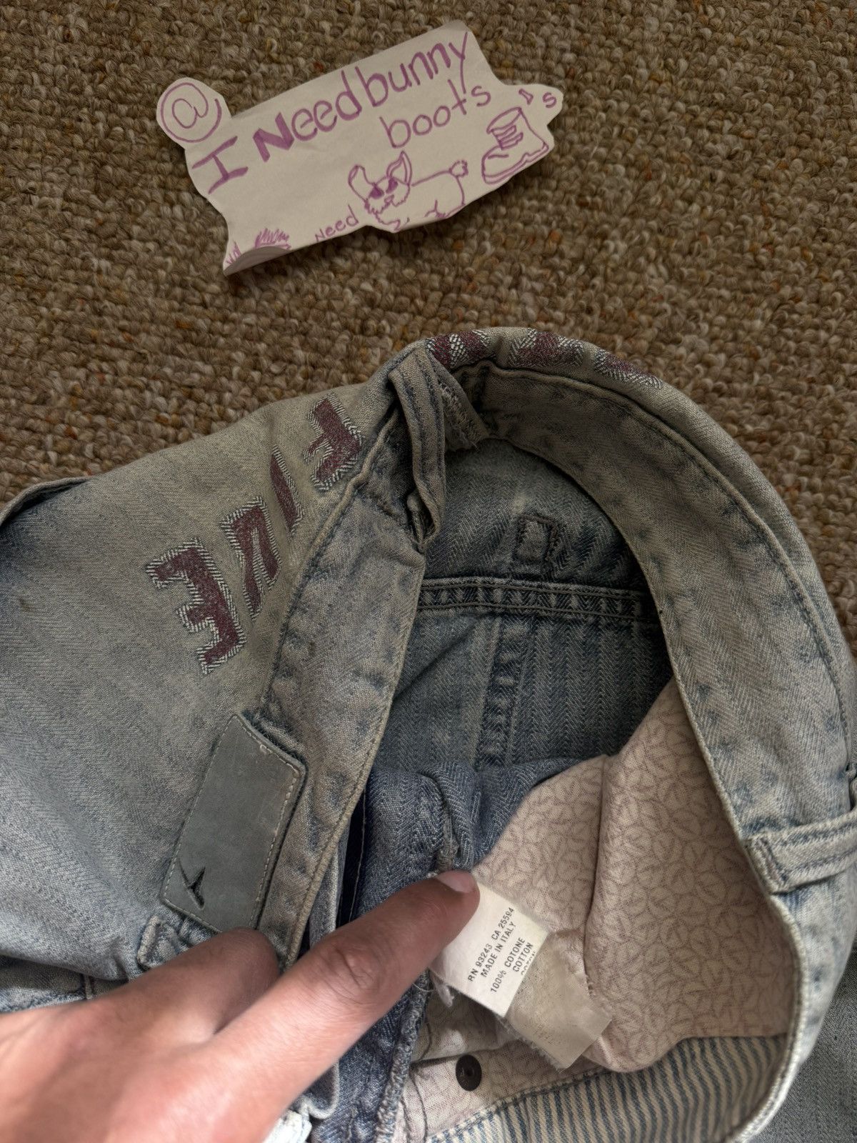 55DSL × Diesel vintage diesel light wash denim Size US 34 / EU 50 - 3 Thumbnail
