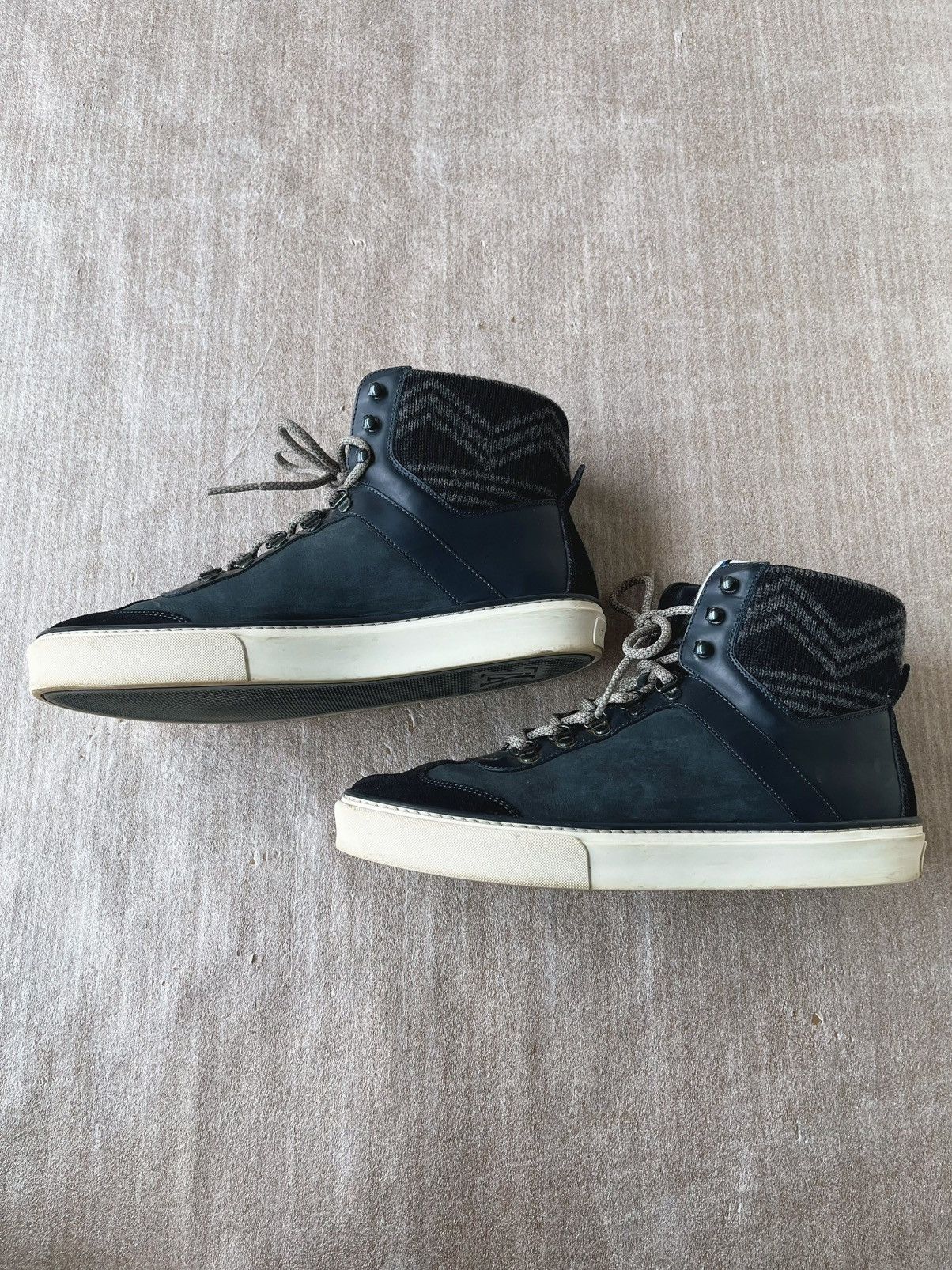 Louis Vuitton high-top sneakers