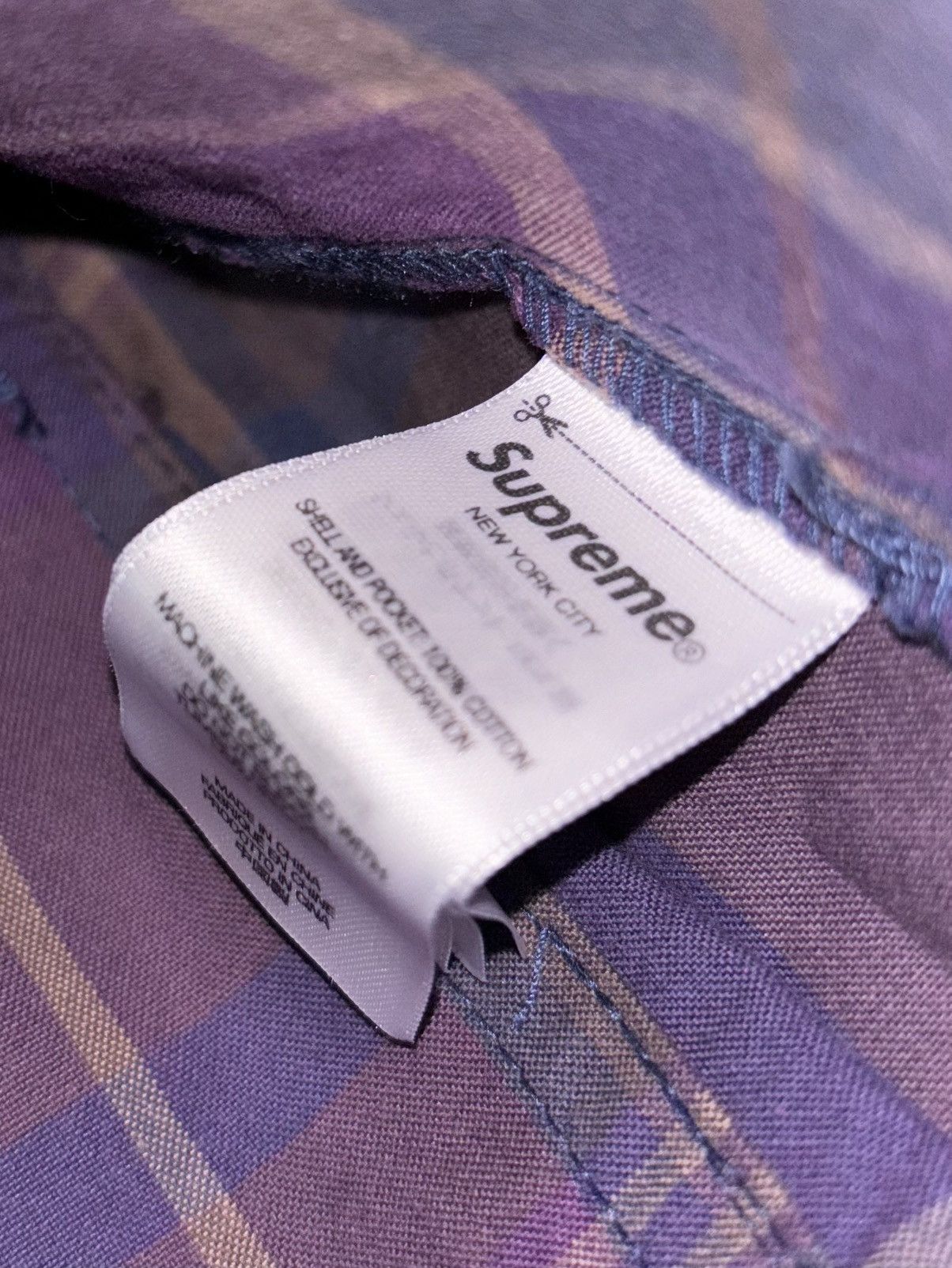 Supreme Supreme Cotton Utility Anorak Plaid | Grailed