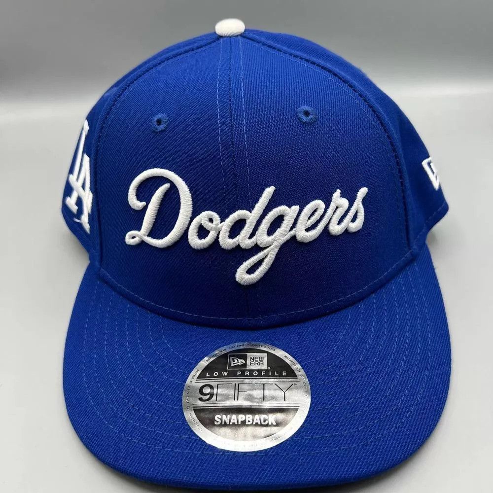 New Era Los Angeles LA Dodgers Hat Men Low Profile Snap Back Cap New Size ONE SIZE - 1 Thumbnail