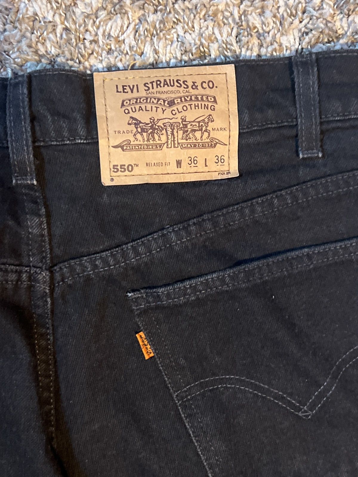 Levi's × Levi's Vintage Clothing × Vintage Levi’s Orange Tab Jeans Size US 36 / EU 52 - 3 Thumbnail
