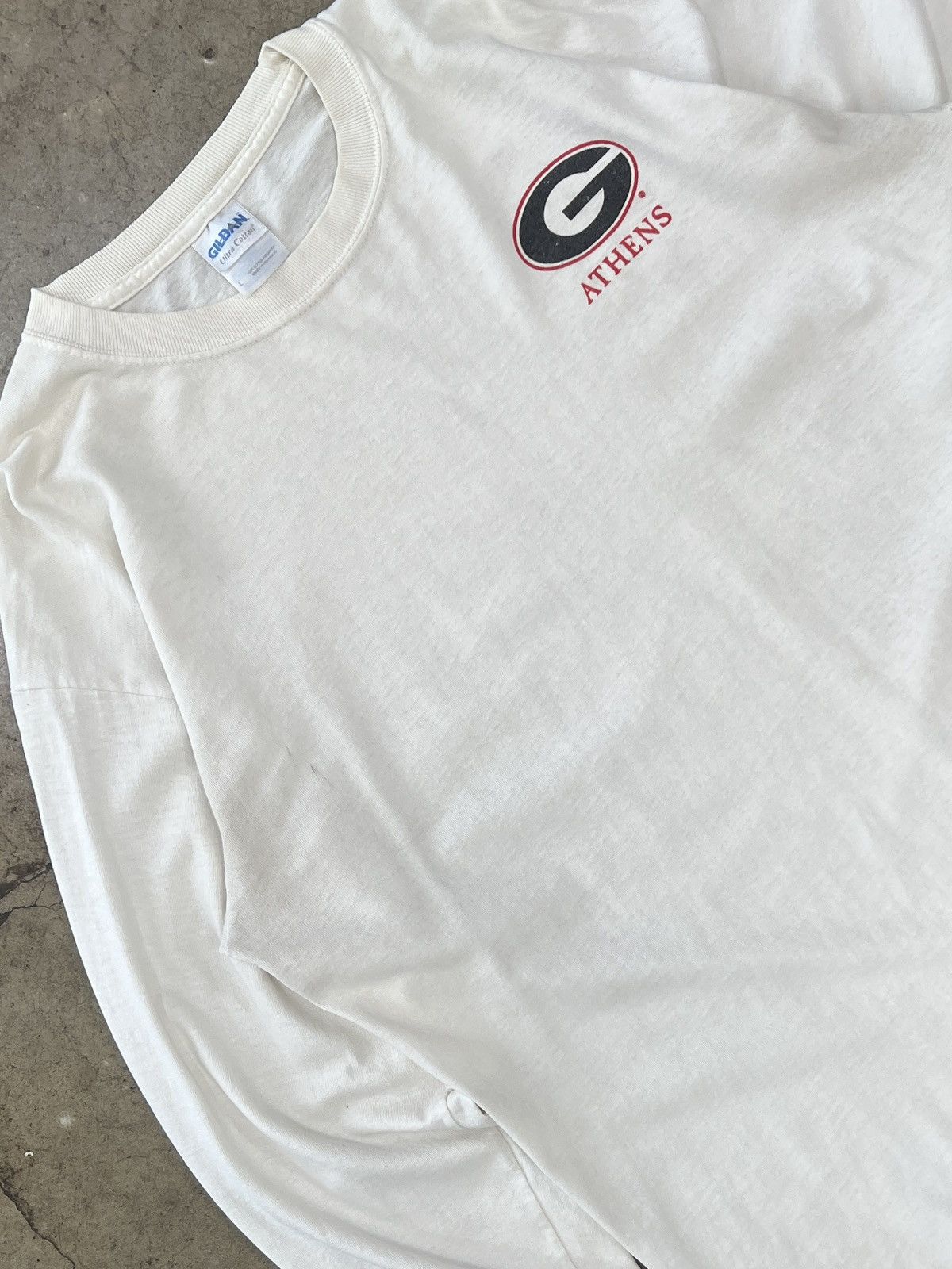 NCAA Vintage Georgia Football Athens Long Sleeve Large Size US L / EU 52-54 / 3 - 3 Thumbnail