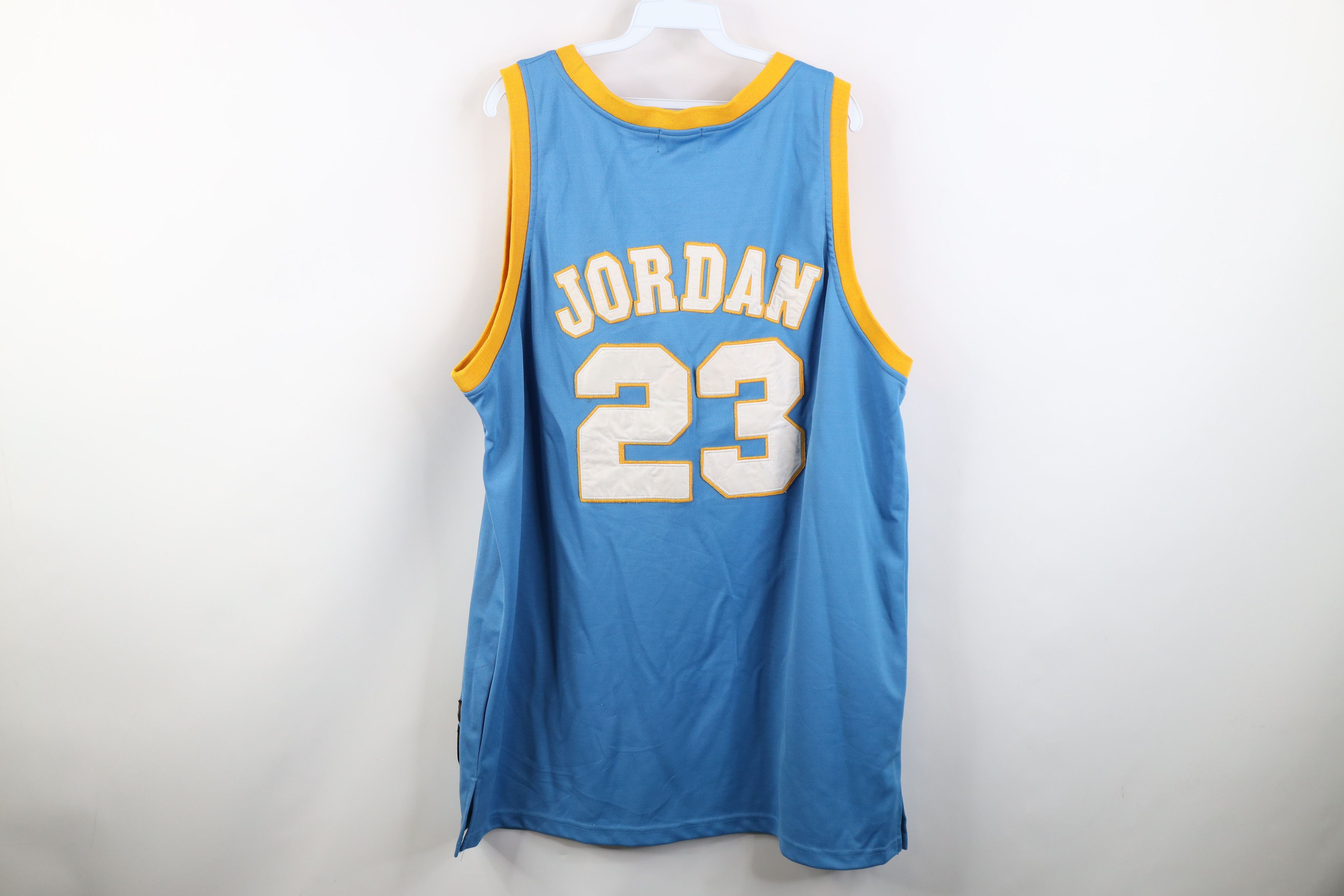 Vintage Vintage Michael Jordan Laney High School Basketball Jersey Size US XXL / EU 58 / 5 - 12 Thumbnail