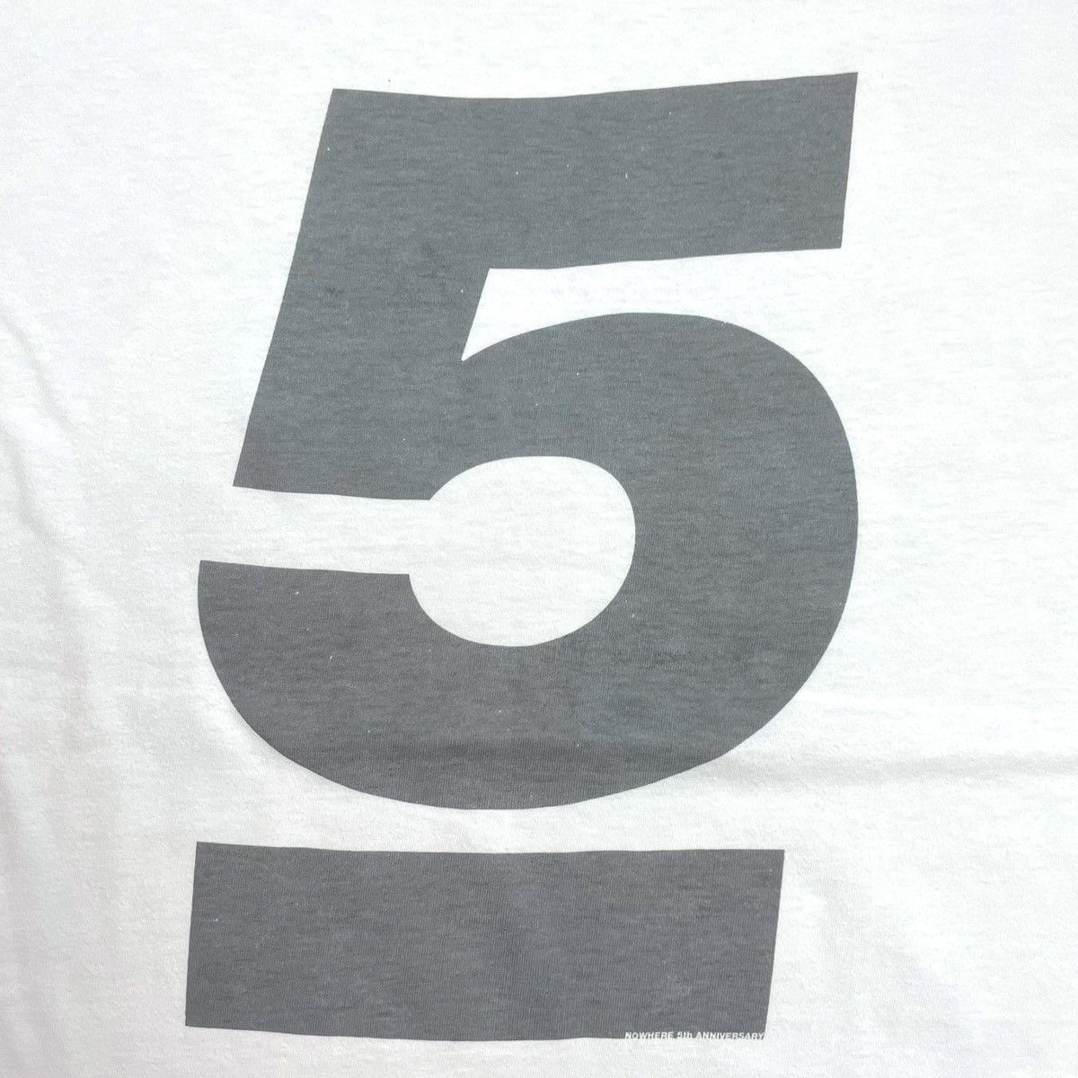 Nigo OG1998's NOWHERE 5th Anniversary Tee Size US L / EU 52-54 / 3 - 3 Thumbnail