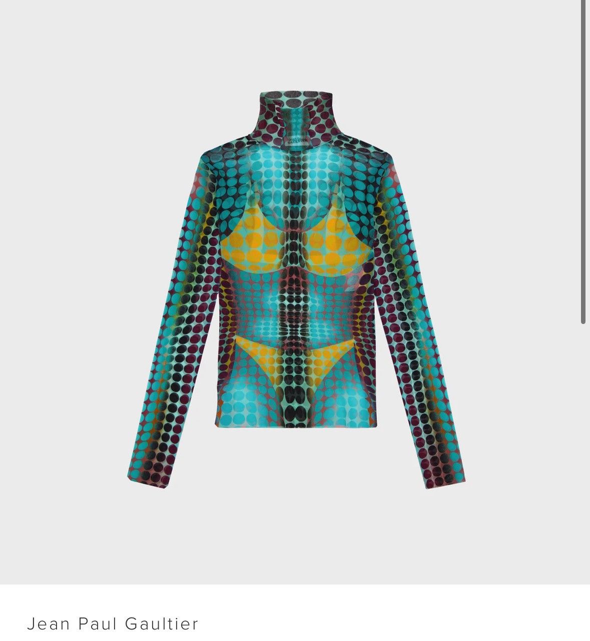 Jean Paul Gaultier Jean Paul Gaultier FW1995 Cyber Dot Mesh Size S / US 4 / IT 40 - 8 Thumbnail