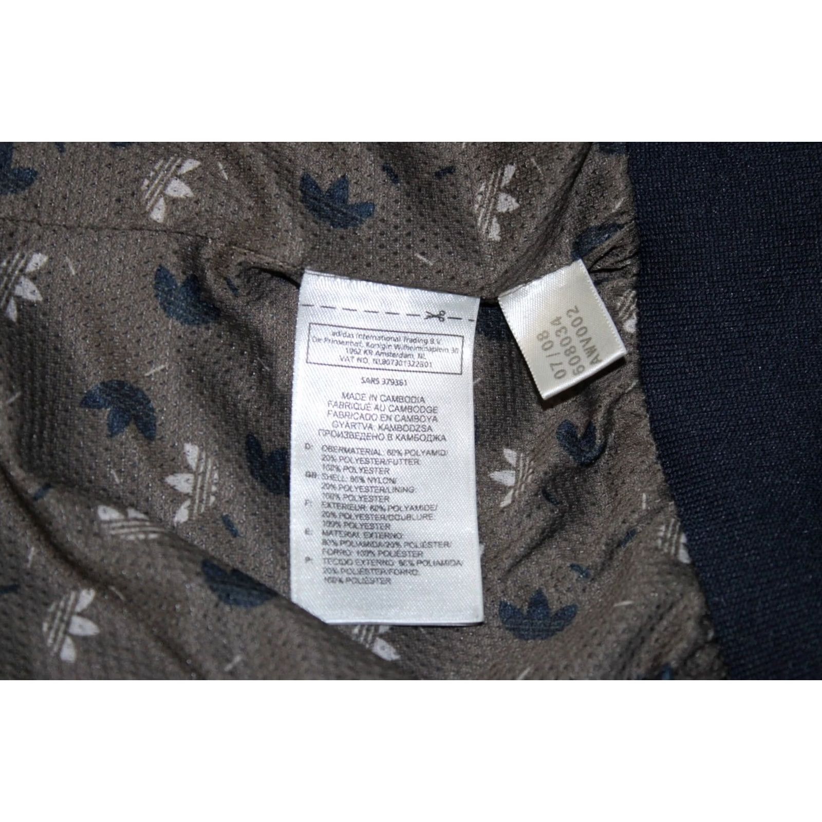 Adidas Adidas Originals womens navy track jacket Size 46 Size L / US 10 / IT 46 - 6 Thumbnail