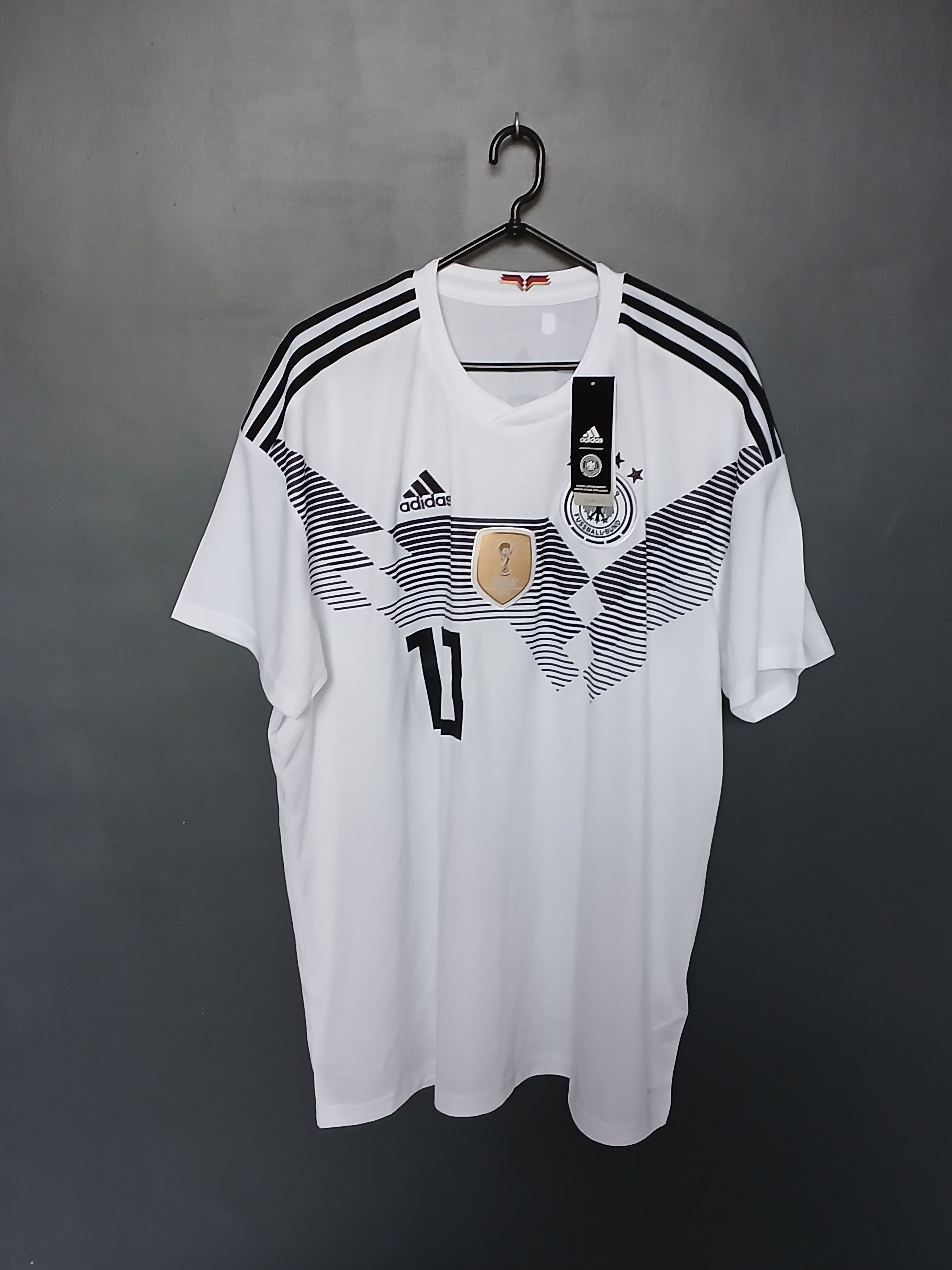 Adidas New Germany National Football Team 18/19 Home Jersey T-Shirt Size US XXL / EU 58 / 5 - 1 Thumbnail