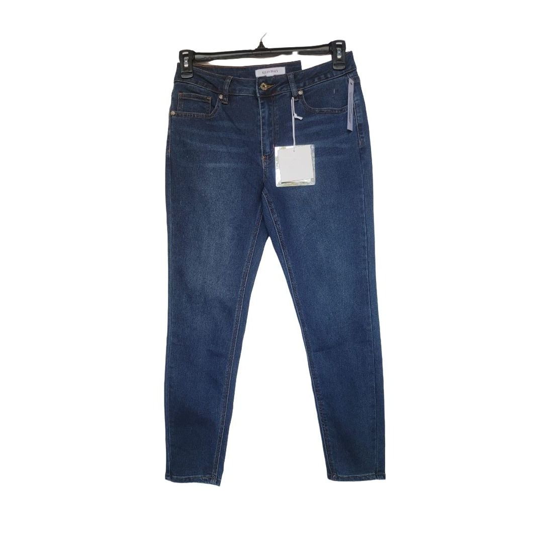 Ellen Tracy ⭐Ellen Tracy Mid Rise Skinny Slim Jeans Size 8 Women Ace Was Size 30" / US 8 / IT 44 - 2 Thumbnail