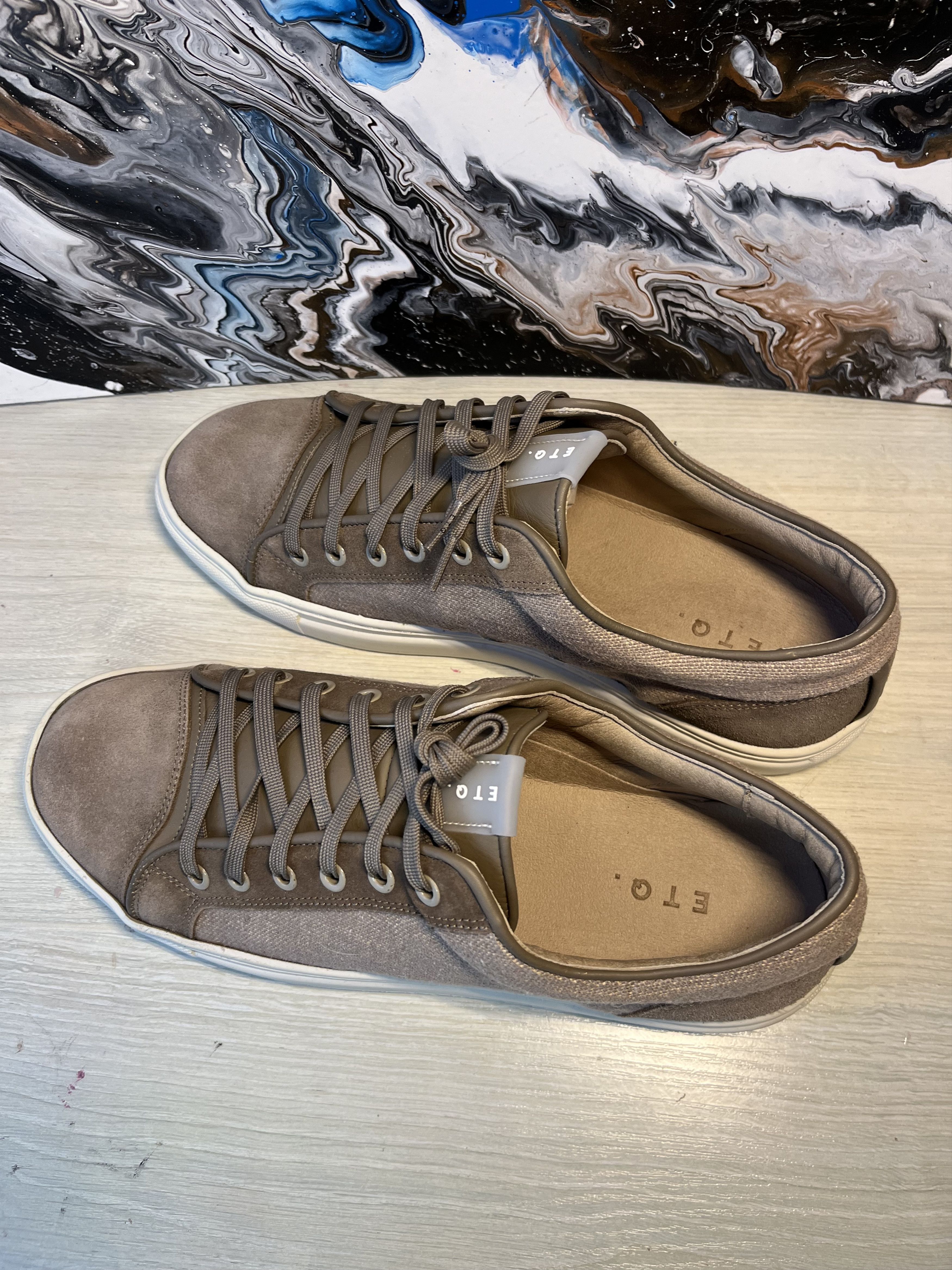 Etq LT 01 Shades Nubuck Desert Taupe Size US 11 / EU 44 - 1 Thumbnail