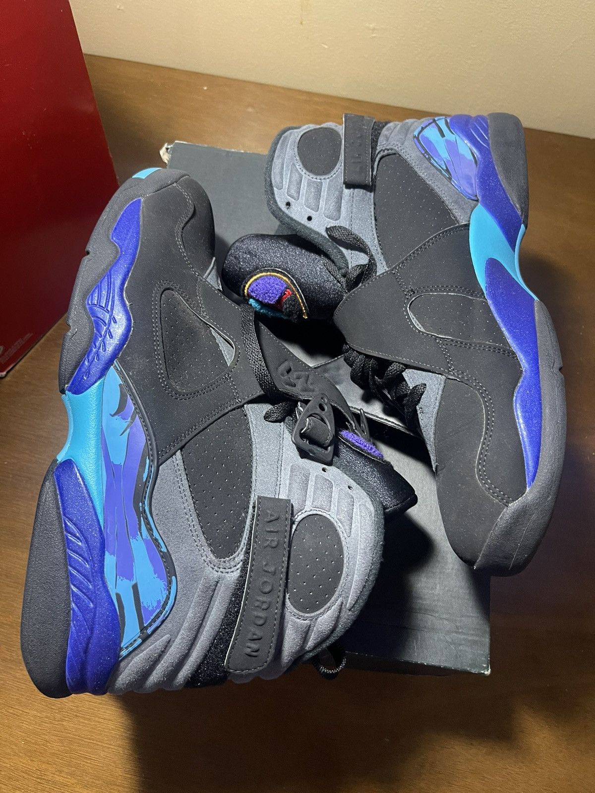 Jordan Brand Retro Jordan 8 Aqua Size US 13 / EU 46 - 4 Thumbnail