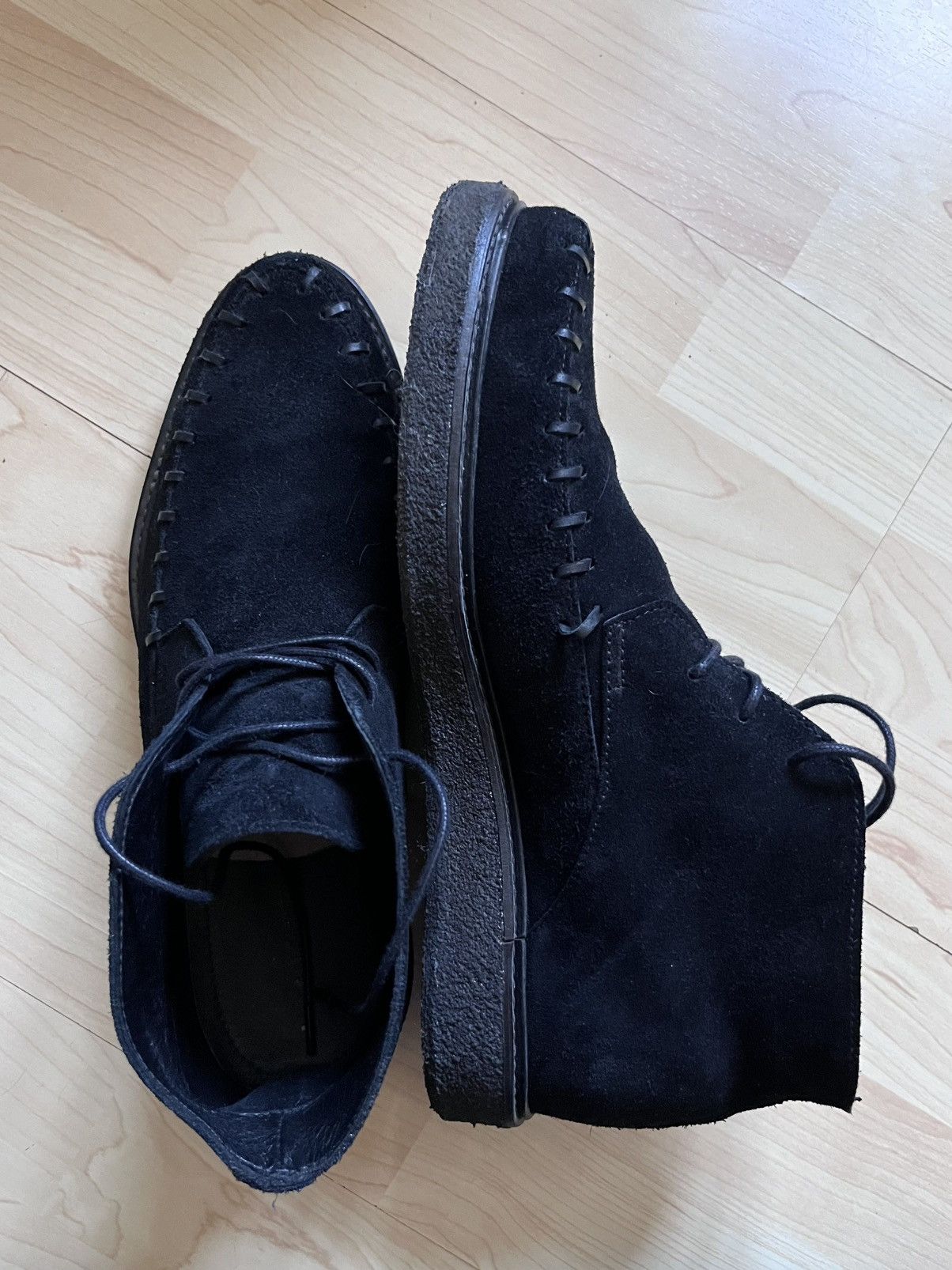 Allsaints Allsaints Black mid top Sneaker Size US 9 / EU 42 - 2 Thumbnail