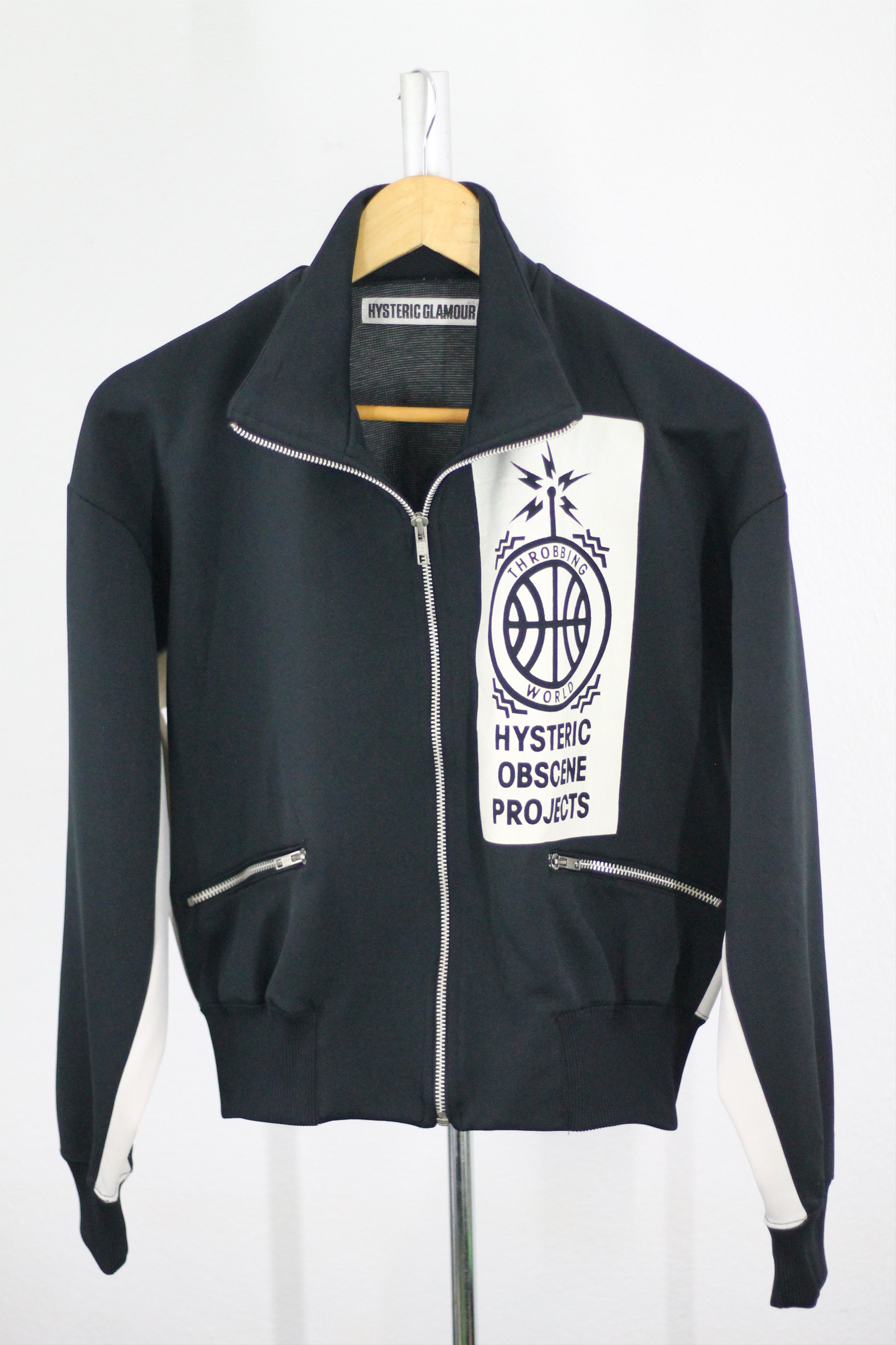 Hysteric Glamour × Japanese Brand × Vintage Vintage HYSTERIC GLAMOUR Obscene Projects Jacket. Size US S / EU 44-46 / 1 - 4 Thumbnail