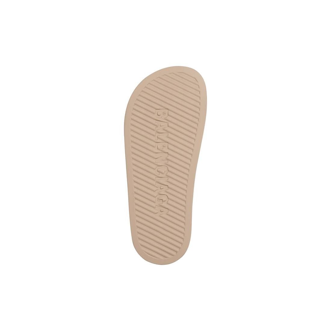 Balenciaga o1w1db10625 Chunky Slide Sandals in Beige Size US 11 / IT 41 - 6 Thumbnail