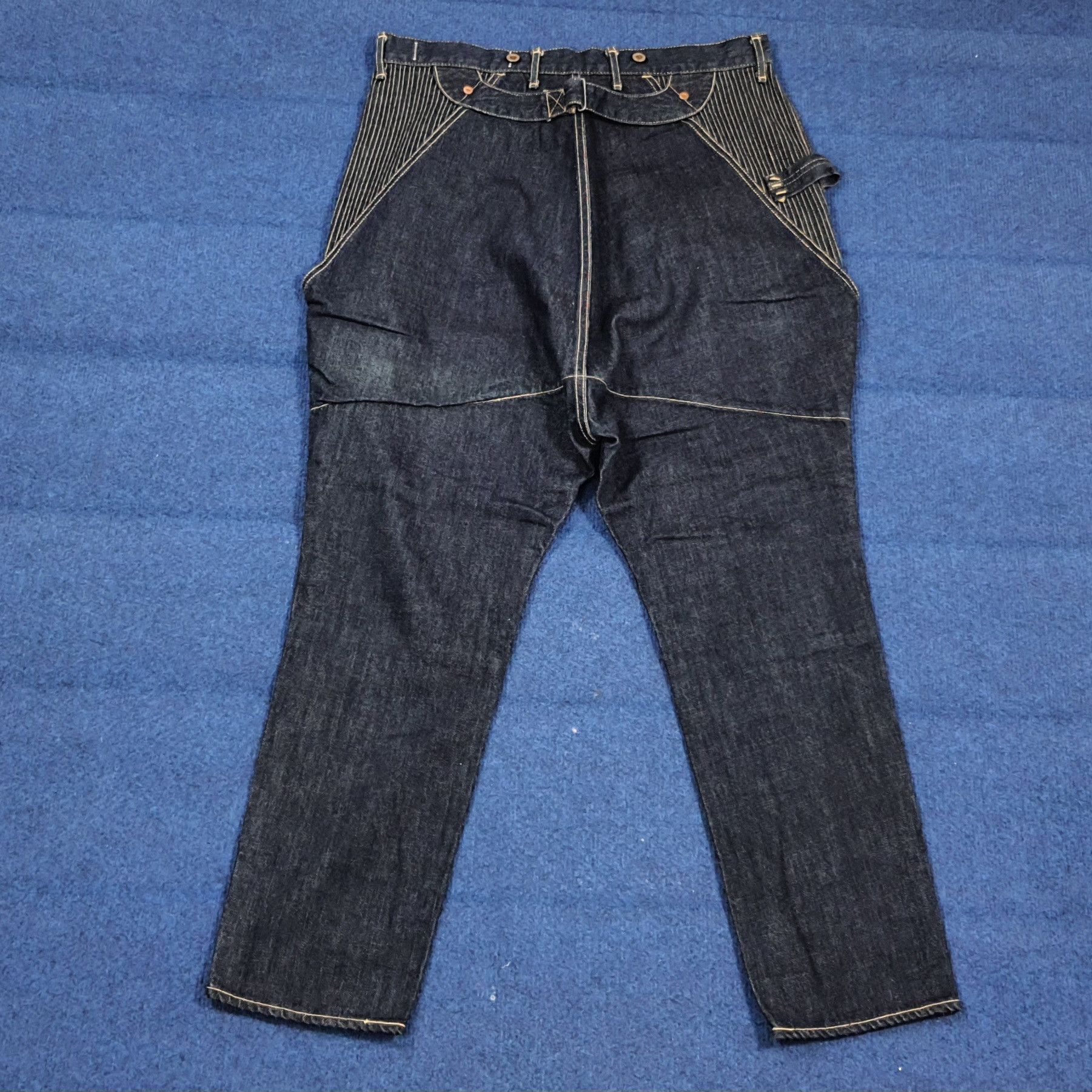 Kapital Vintage KAPITAL Japan Denim Monkey Stitching Pants C297N20 Size US 32 / EU 48 - 4 Thumbnail