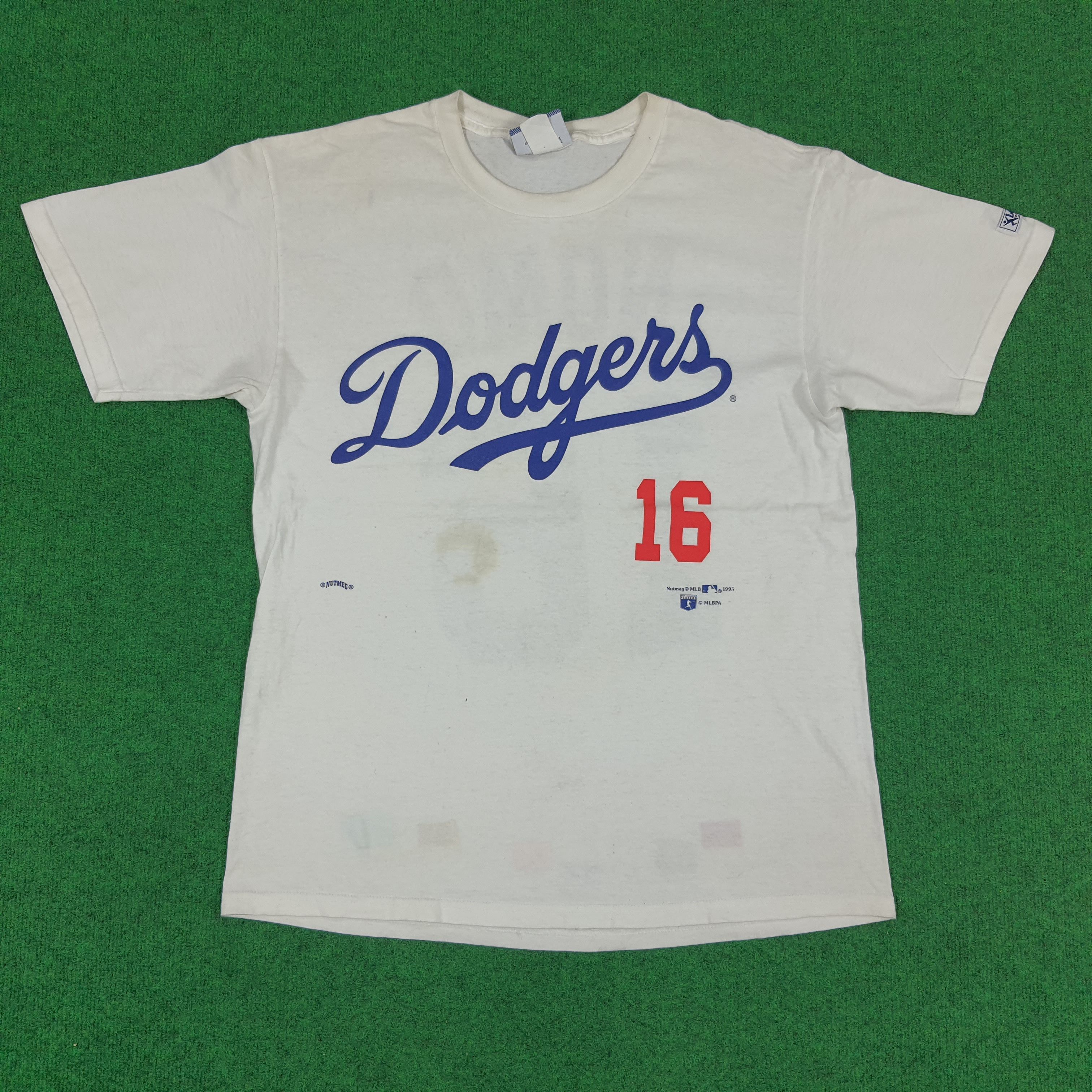Lee Vintage LEE Dodgers MLB Nomo 16 T-shirt Size US L / EU 52-54 / 3 - 1 Thumbnail