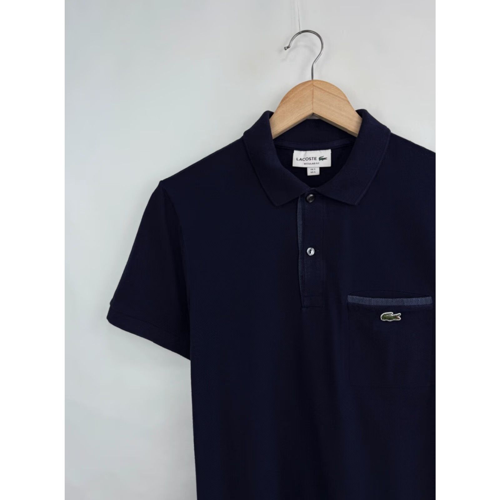 Lacoste Lacoste Polo T-Shirt Regular Fit Made In France Retro Dark Blue S Mens Size US S / EU 44-46 / 1 - 4 Thumbnail